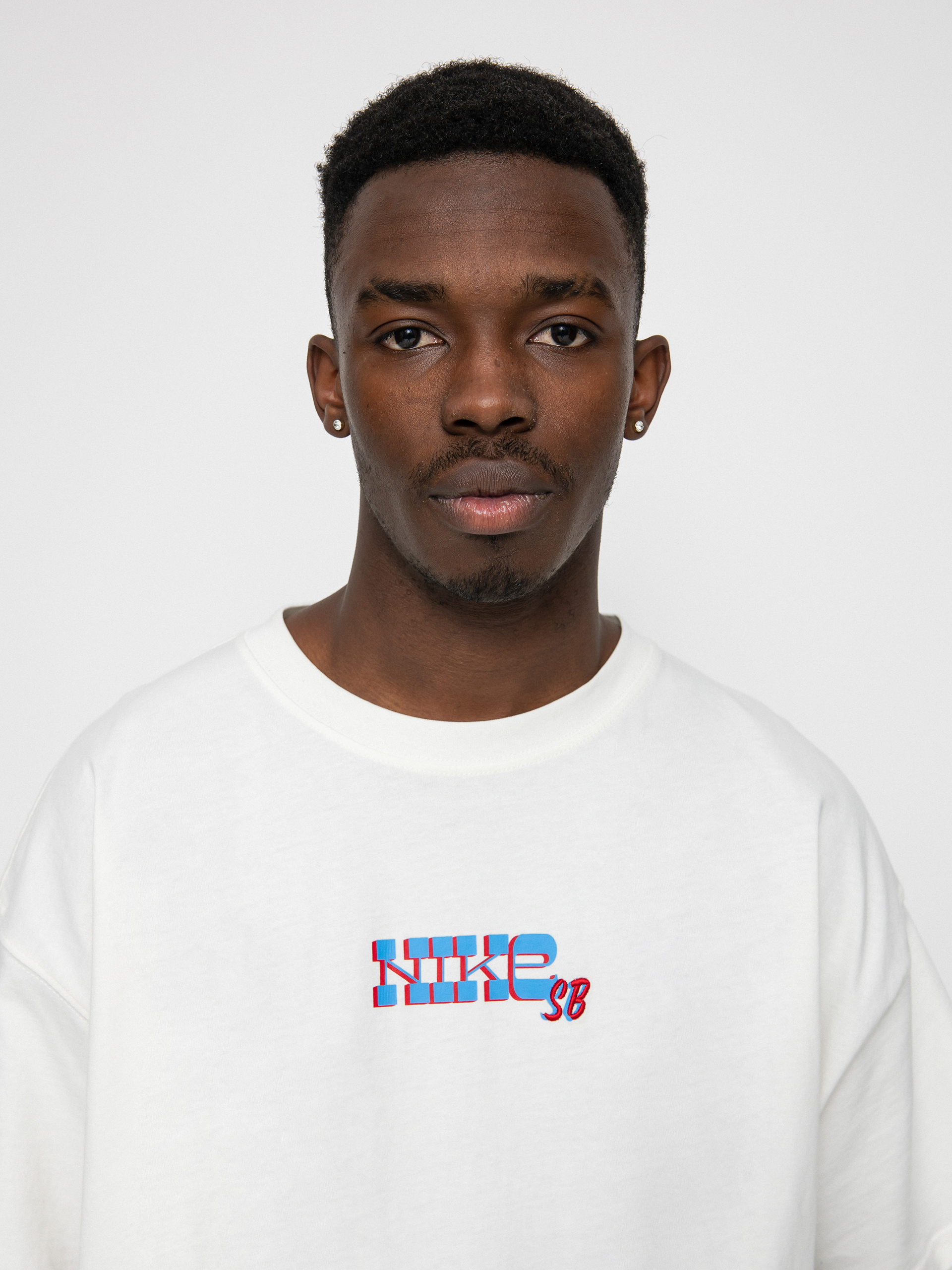 T-shirt Nike SB Emb Block (sail)