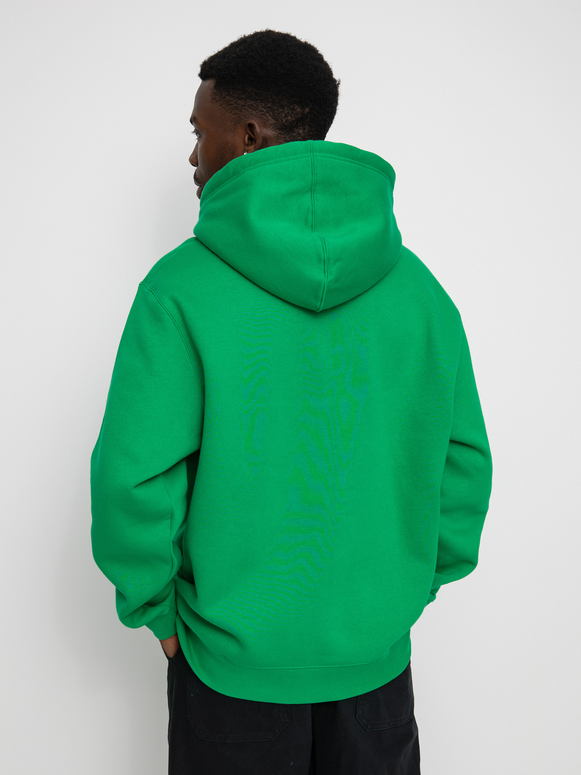Bluza z kapturem Nike SB Icon HD (lucky green/total orange)