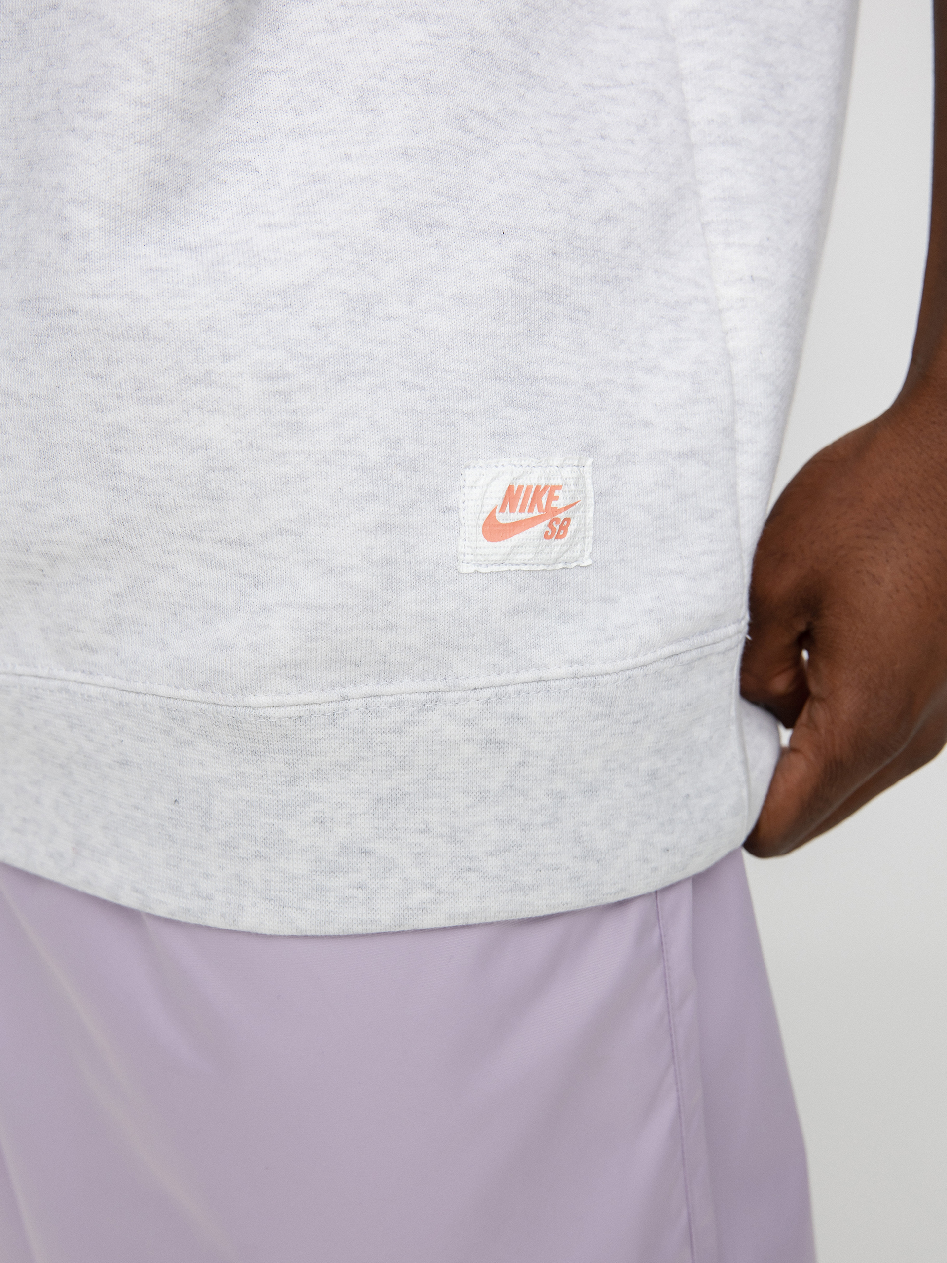 Bluza Nike SB Novelty (birch heather/lt madder root)