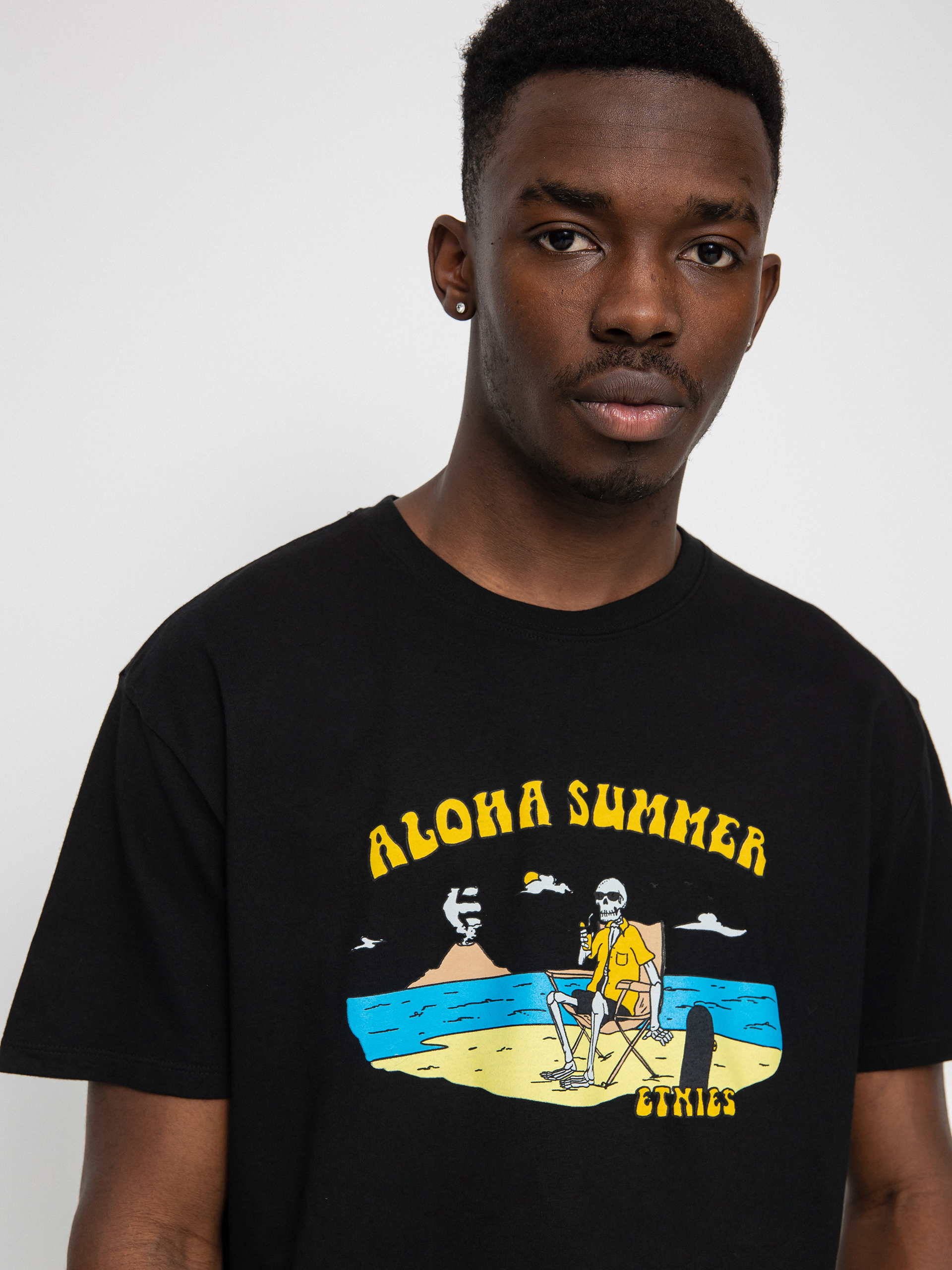 T-shirt Etnies Aloha Summer (black)