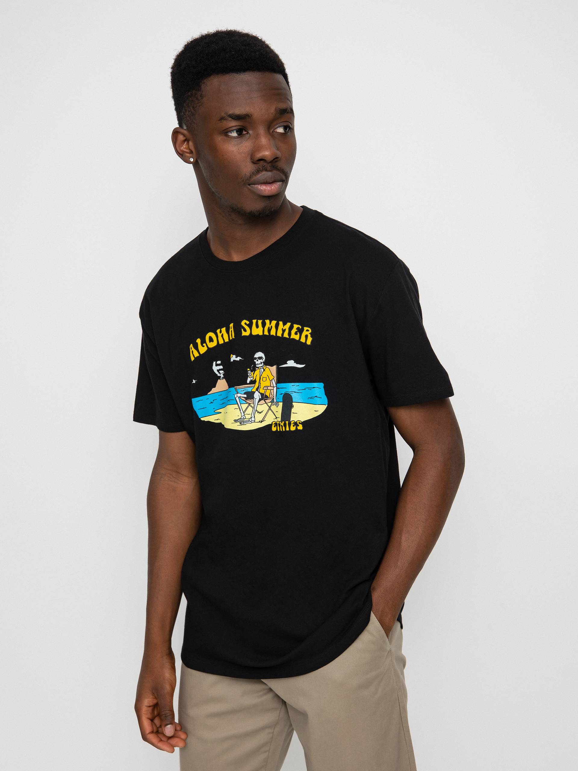 T-shirt Etnies Aloha Summer (black)