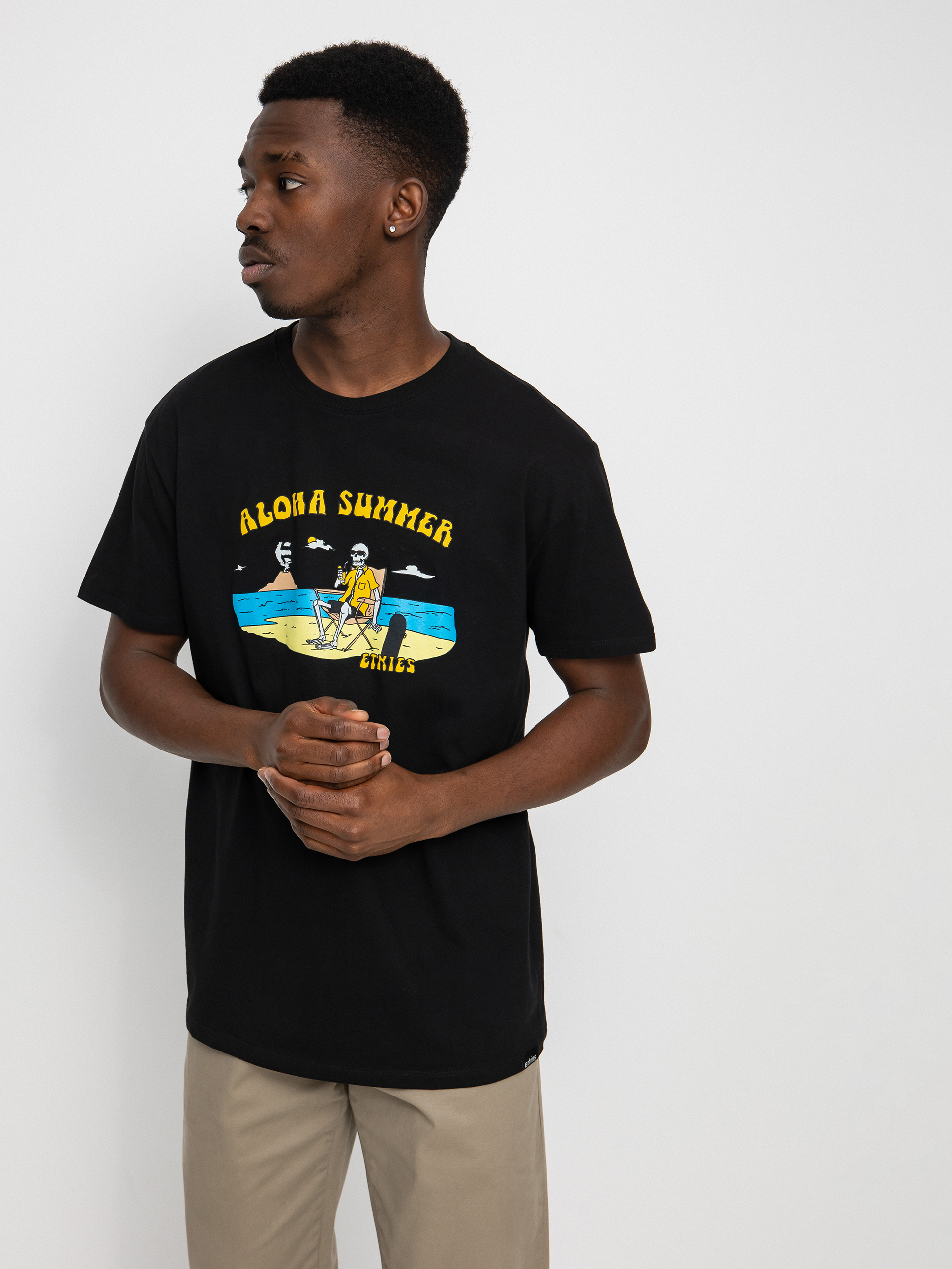 T-shirt Etnies Aloha Summer (black)