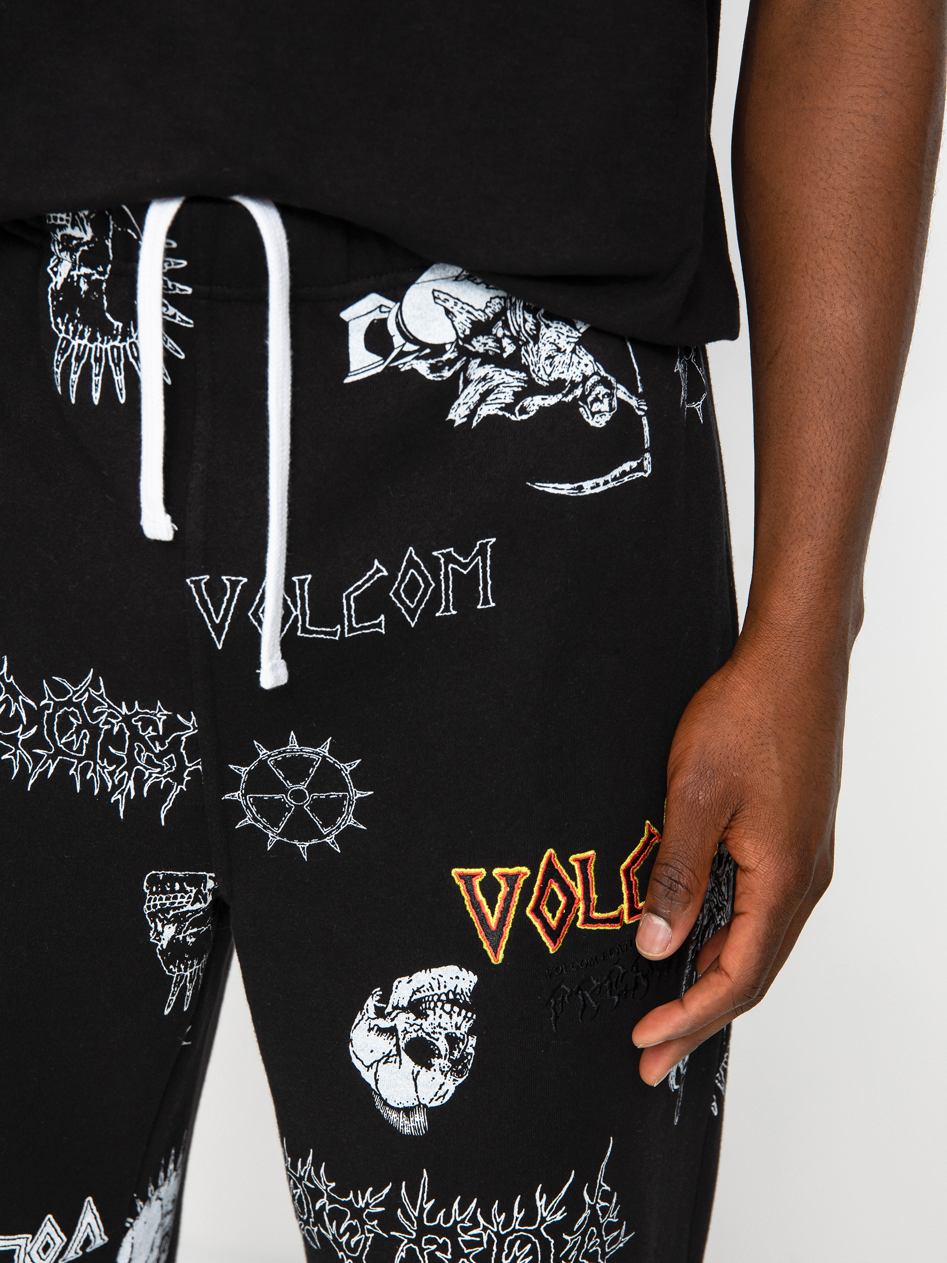 Spodnie Volcom Richard French Sayer (black)