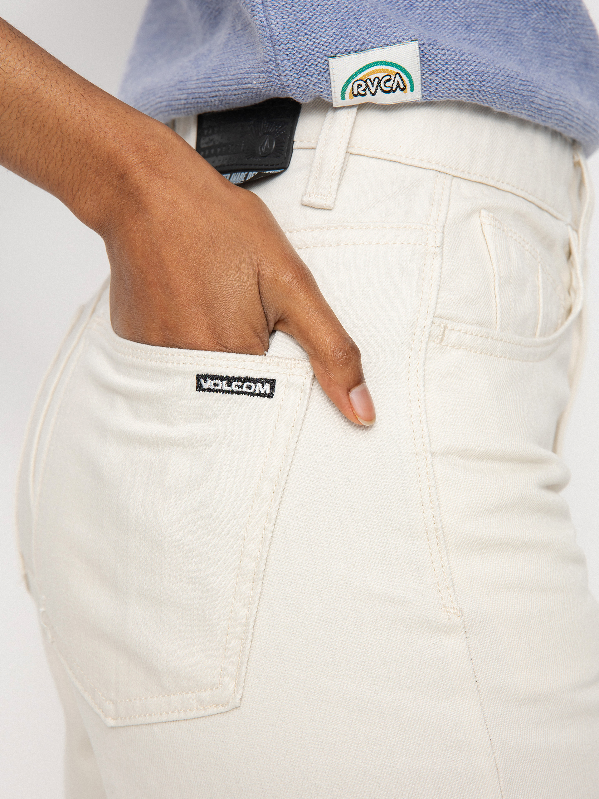 Spodnie Volcom Weellow Denim Wmn (cloud)