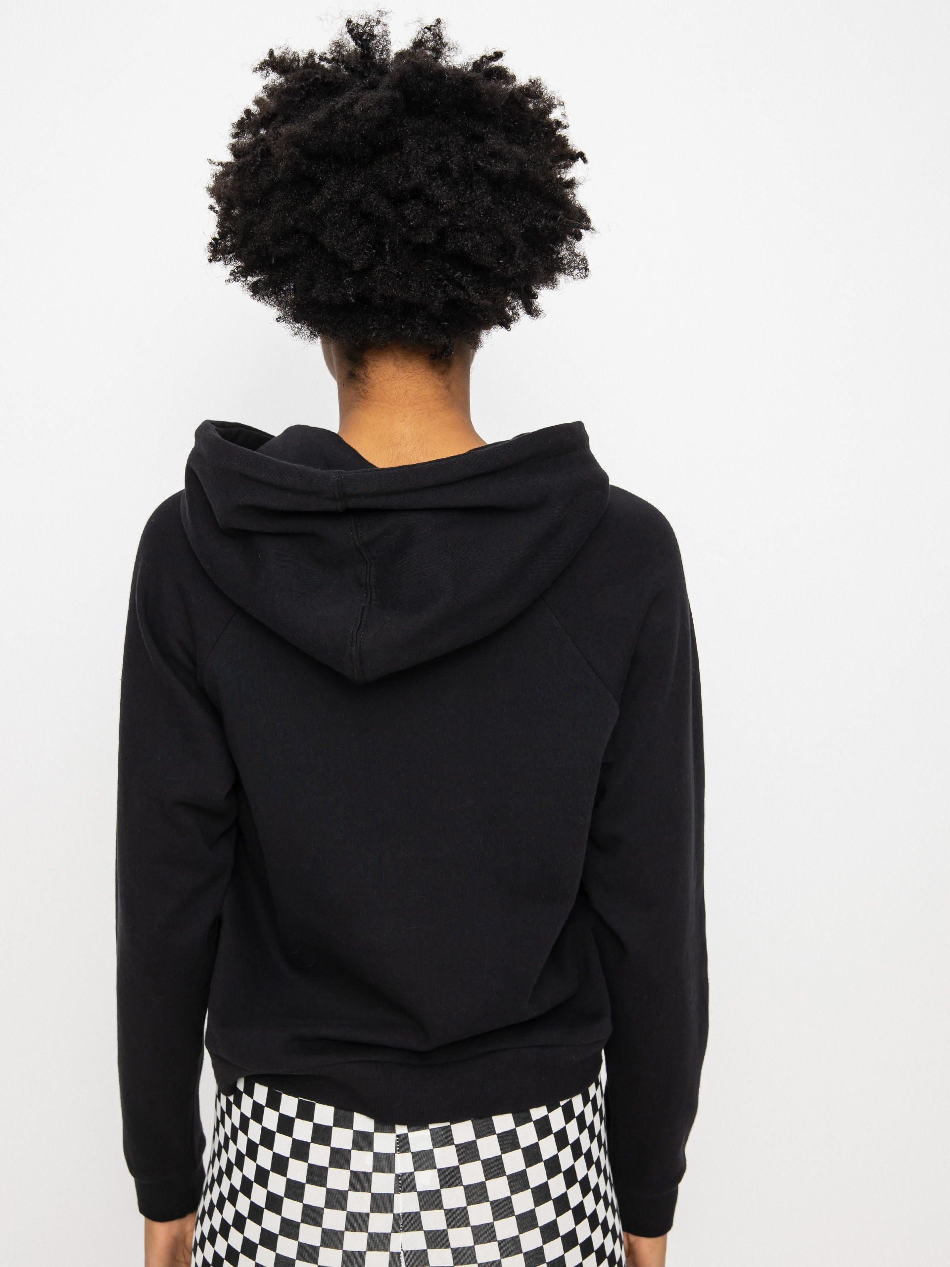 Bluza z kapturem Volcom Truly Stokin HD Wmn (black white)