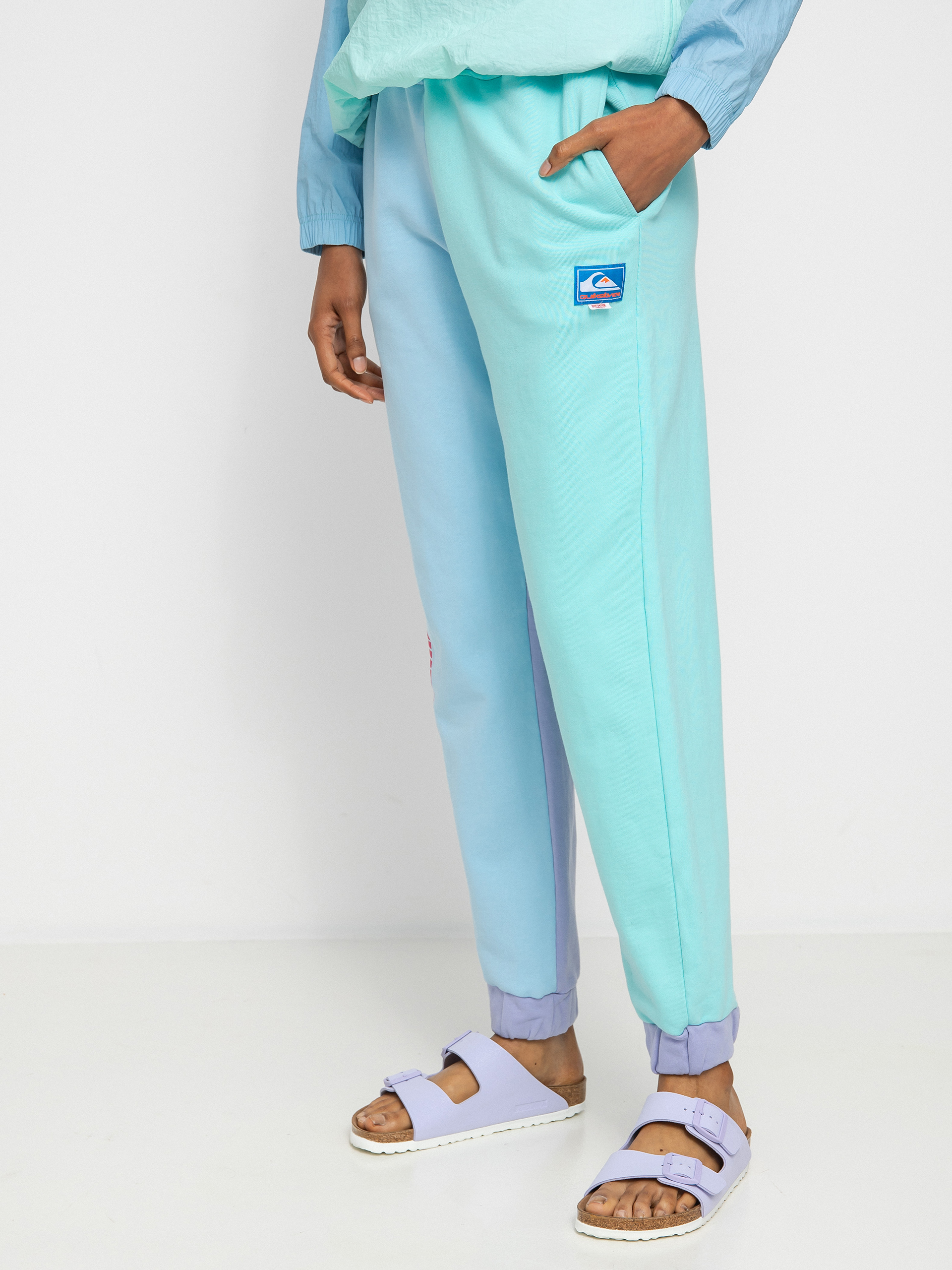 Spodnie Quiksilver X Stranger Things Lenora Wmn (airy blue)