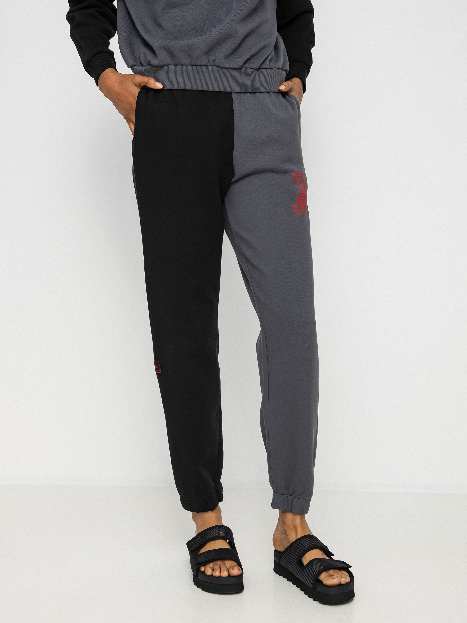 Spodnie Quiksilver X Stranger Things Upside Down Wmn (black)
