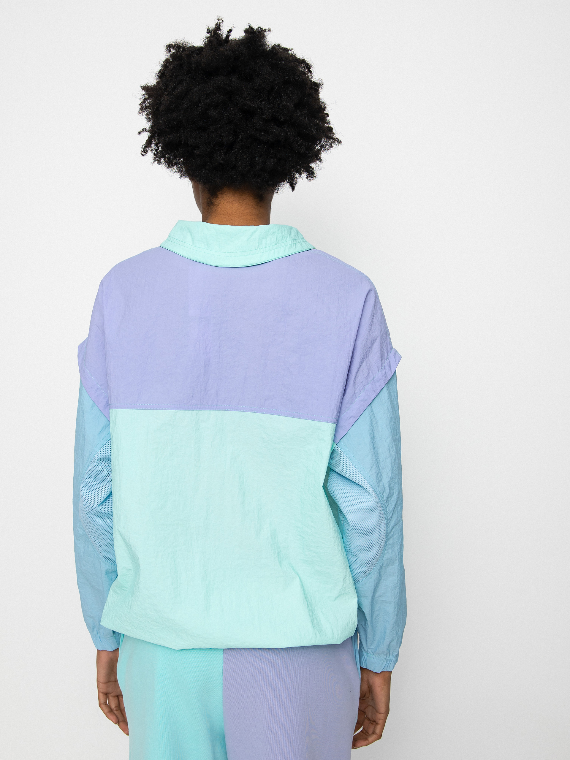 Kurtka Quiksilver X Stranger Things Lenora Windbreaker Wmn (aruba blue)