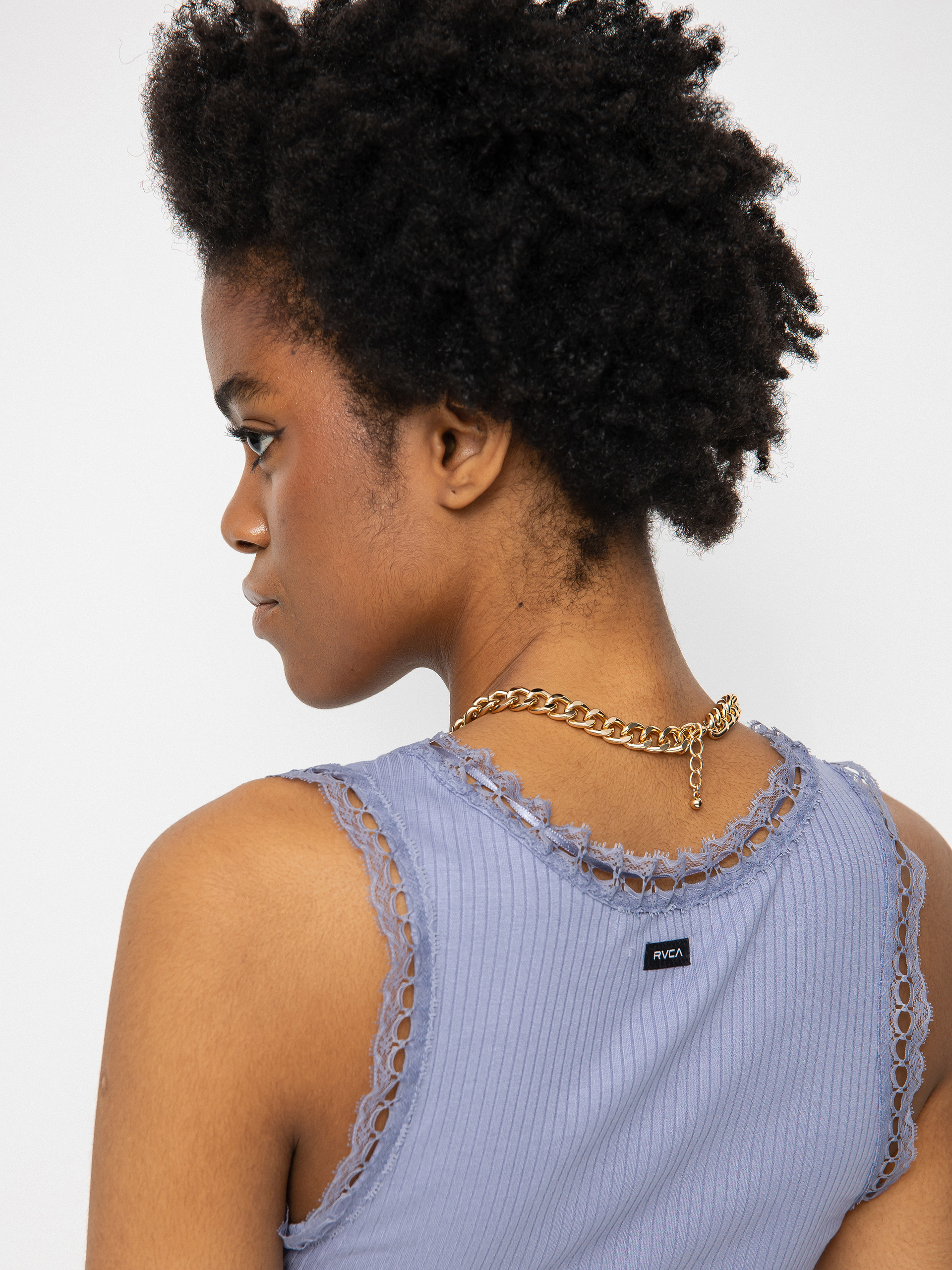 Koszulka RVCA Mille Wmn (grey purple)