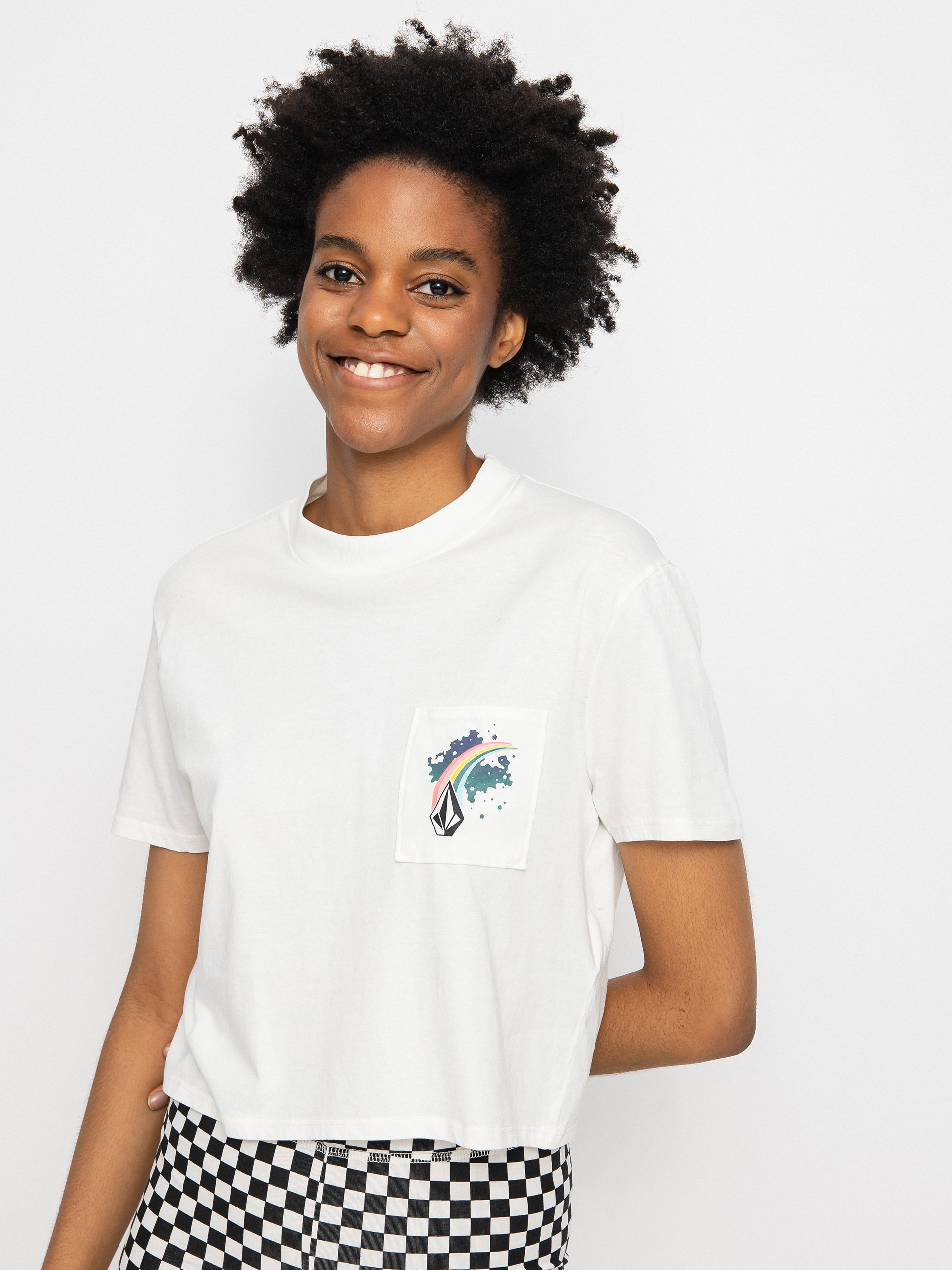 T-shirt Volcom Pocket Dial Wmn (star white)