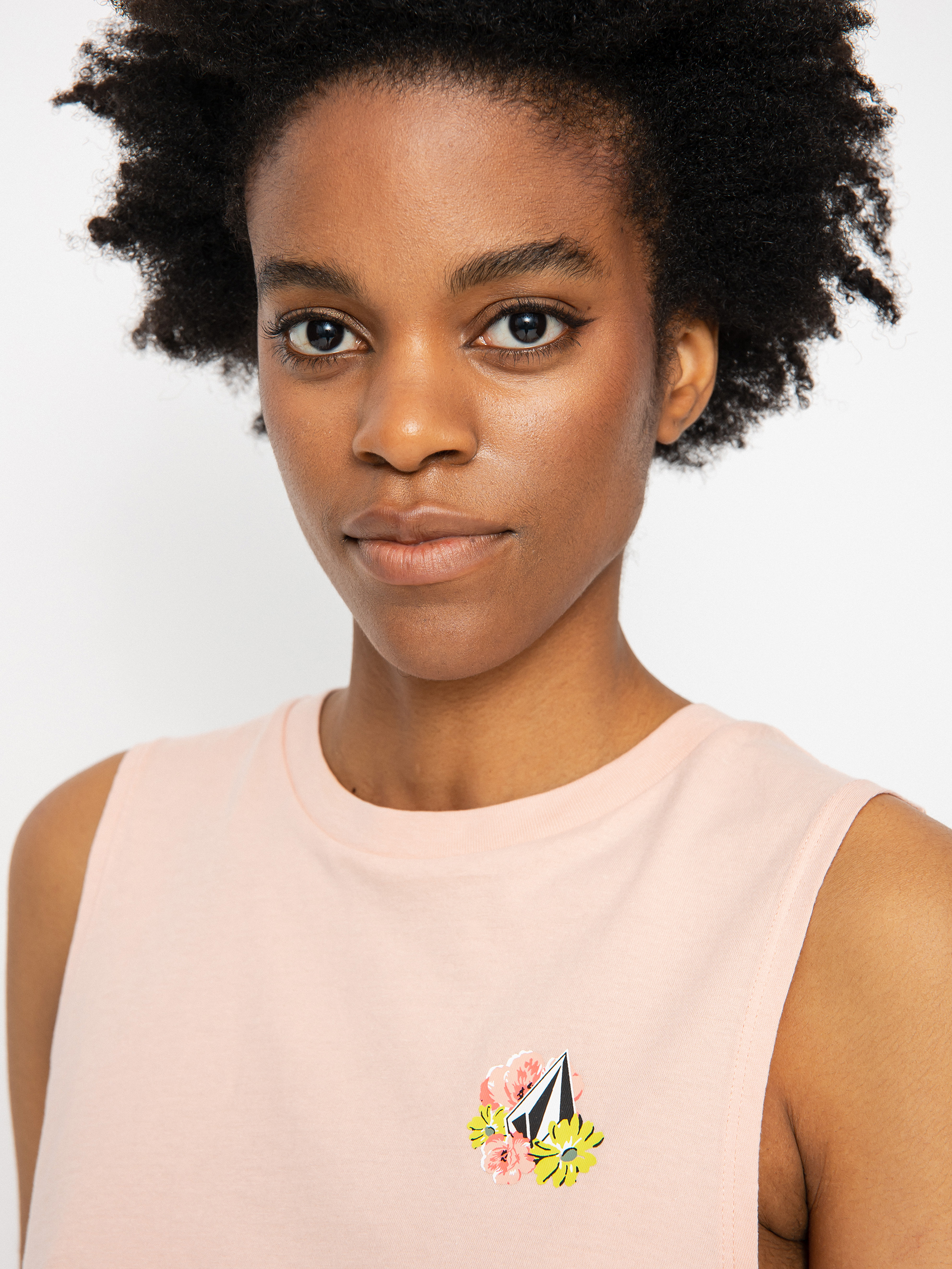 Koszulka Volcom Stone Hour Crop Wmn (hazey pink)