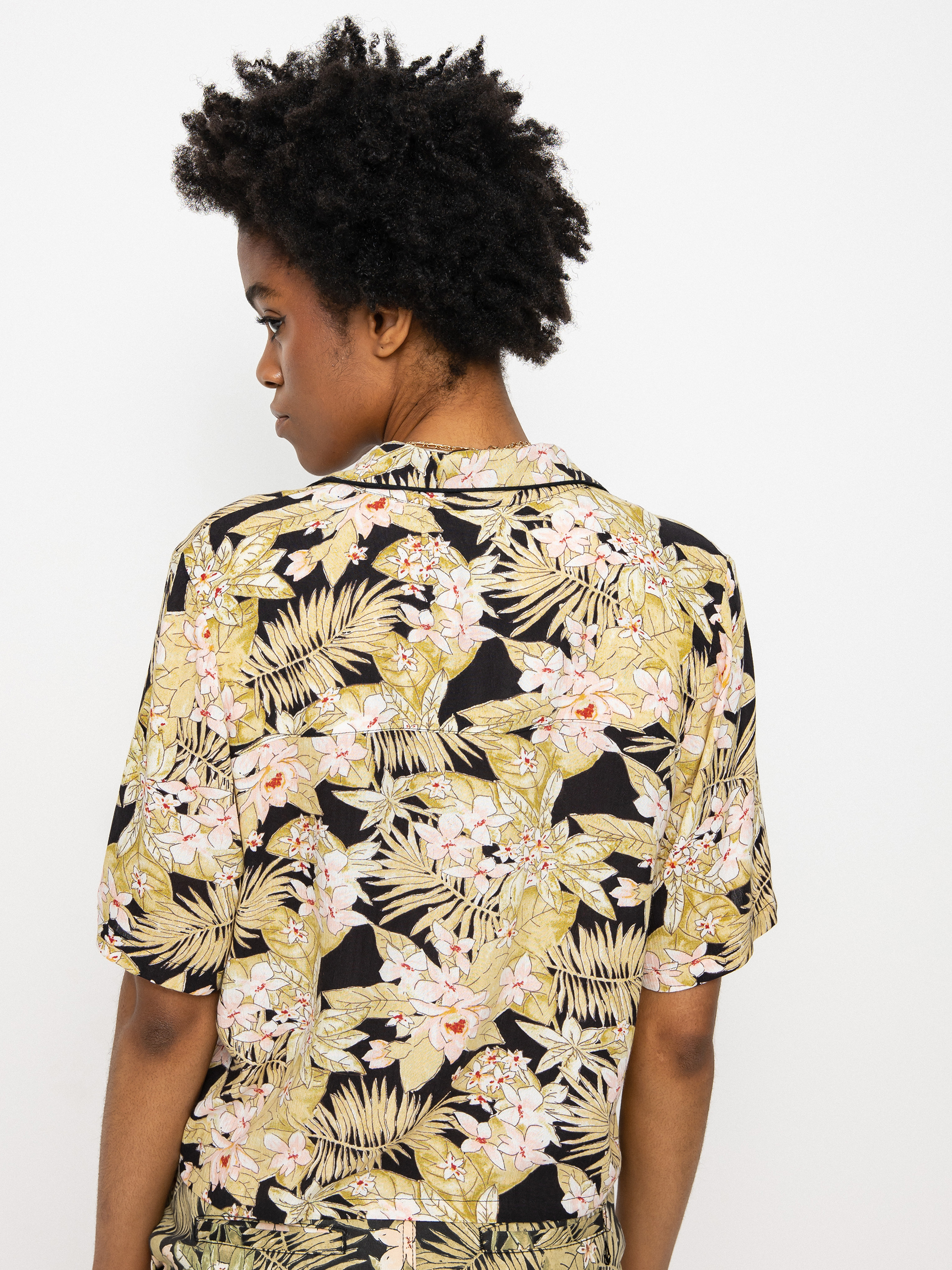 Koszula Volcom Static Bloom Top Wmn (black combo)
