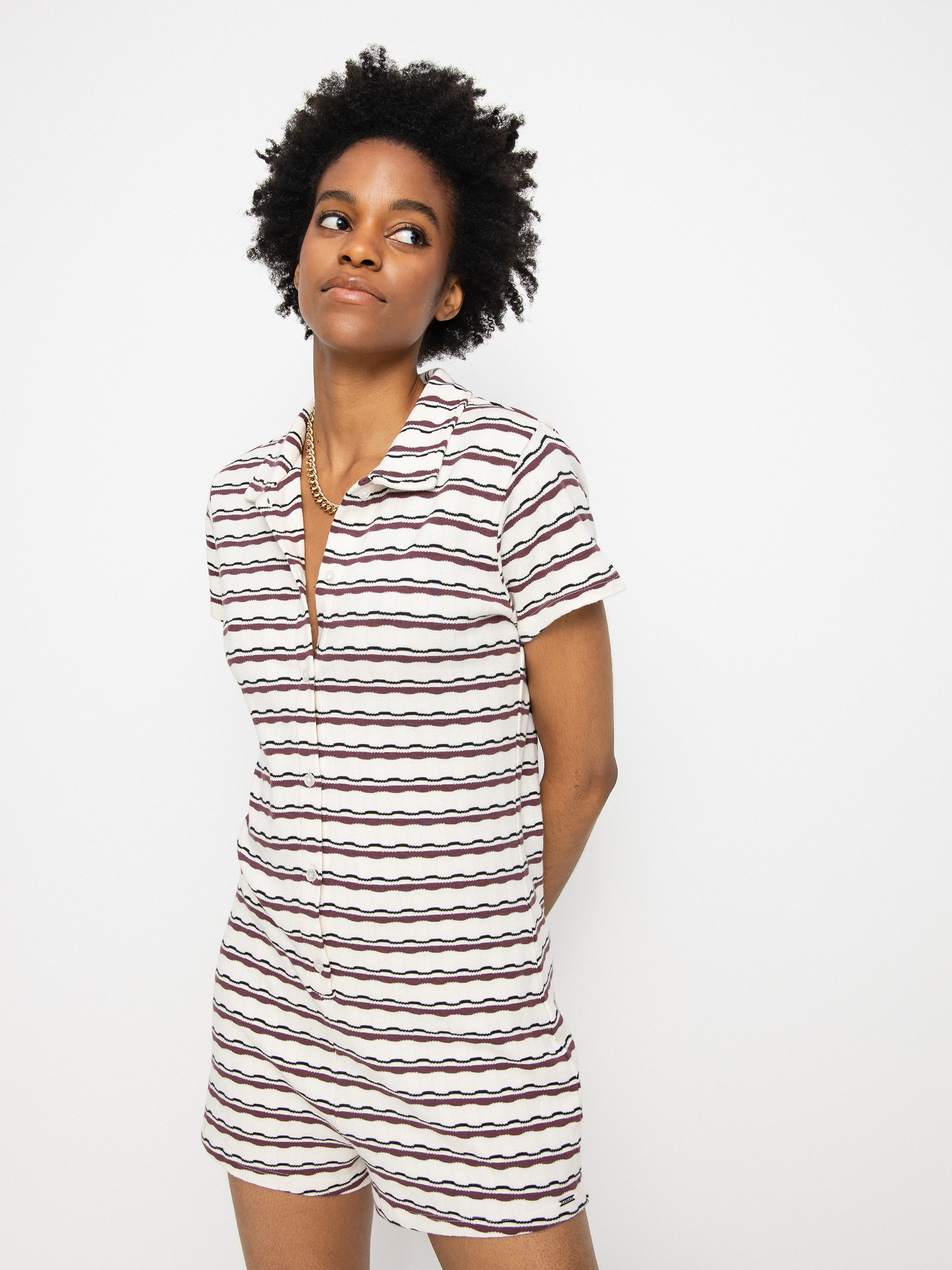 Kombinezon Volcom Coco Ho Romper Wmn (star white)