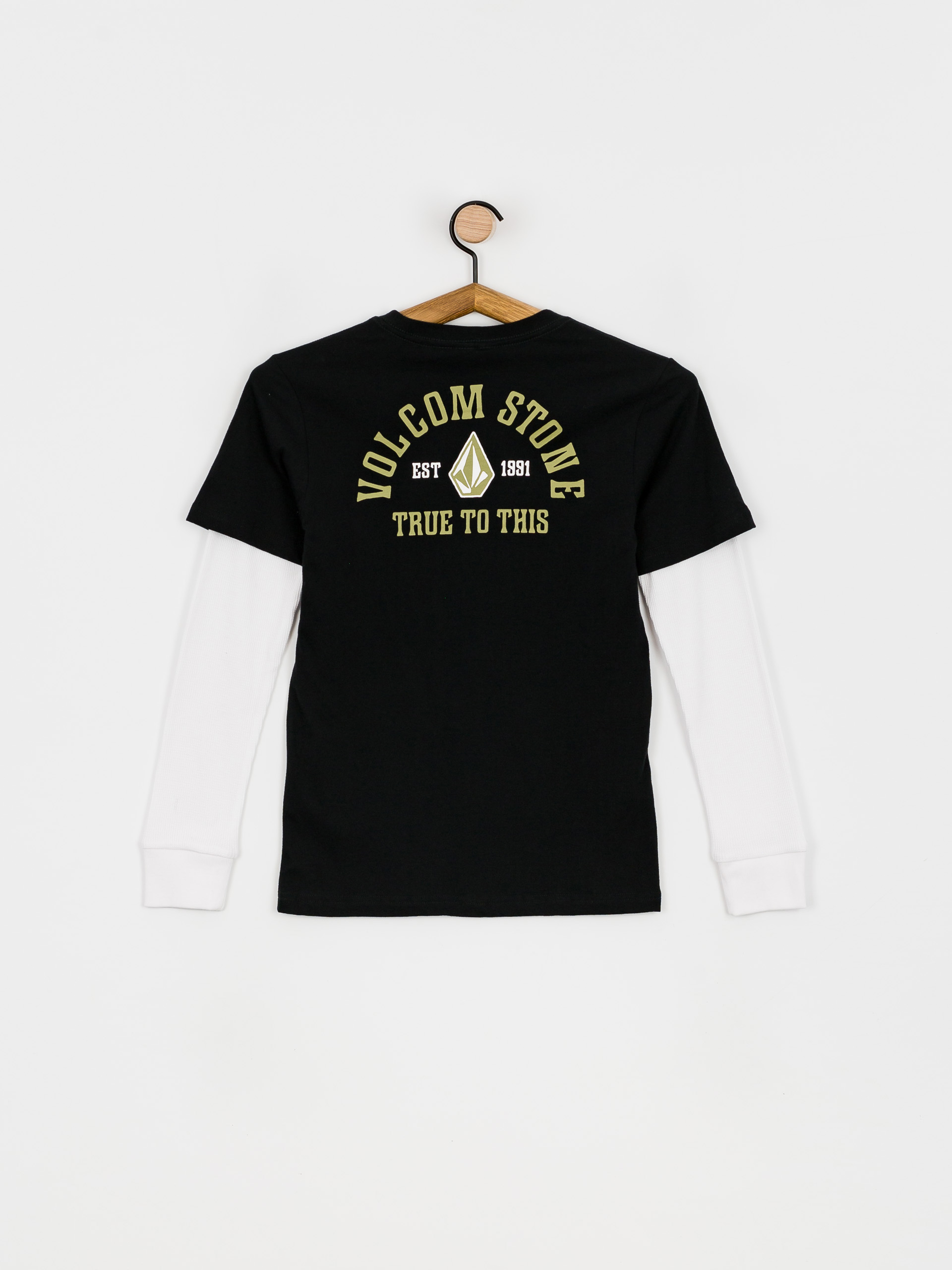 Longsleeve Volcom Ranchamigo Twofer JR (black)