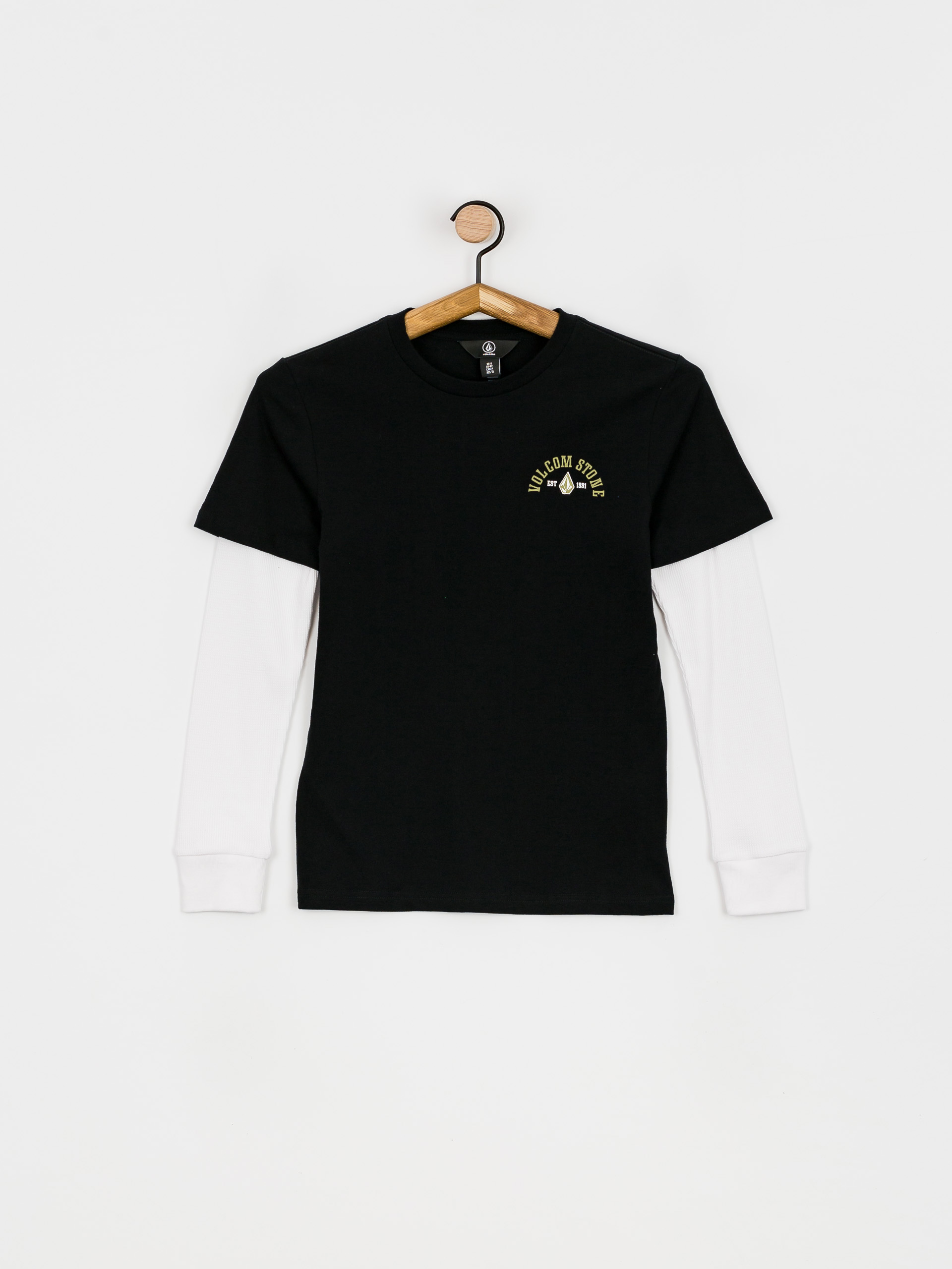 Longsleeve Volcom Ranchamigo Twofer JR (black)