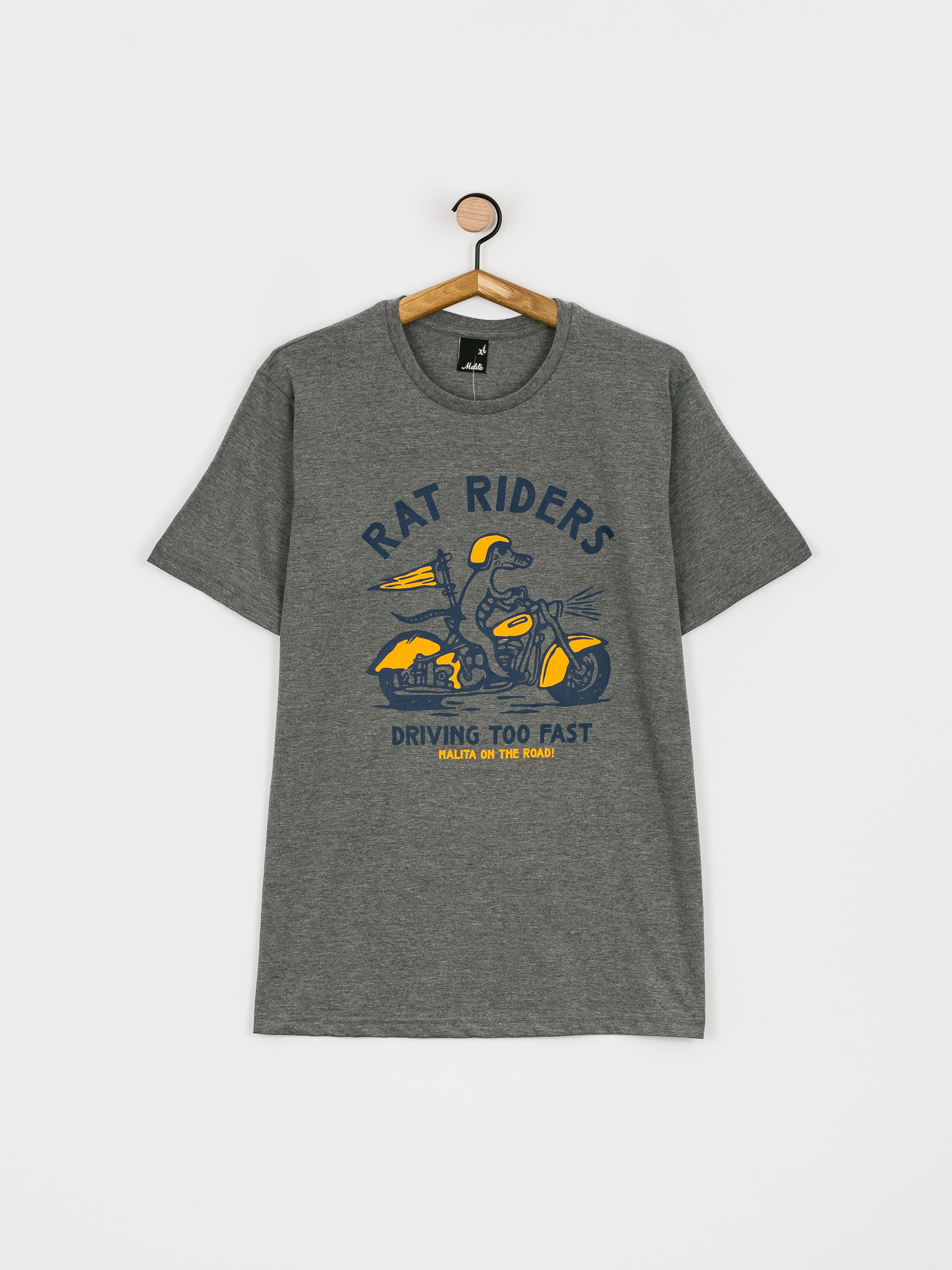 T-shirt Malita Rat Riders (heather grey)