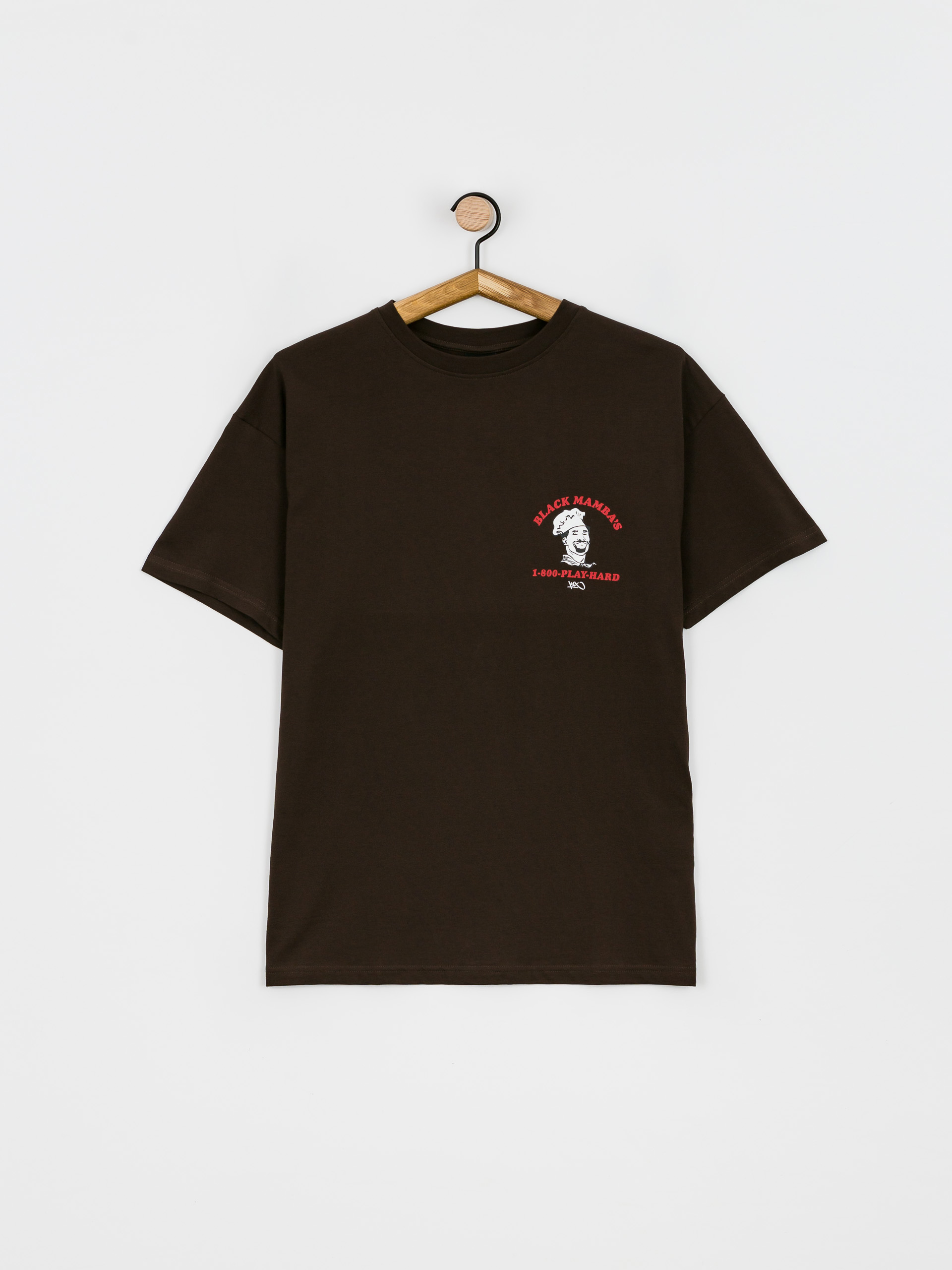 T-shirt K1x Black Mambas Pizzeria (coffe bean)