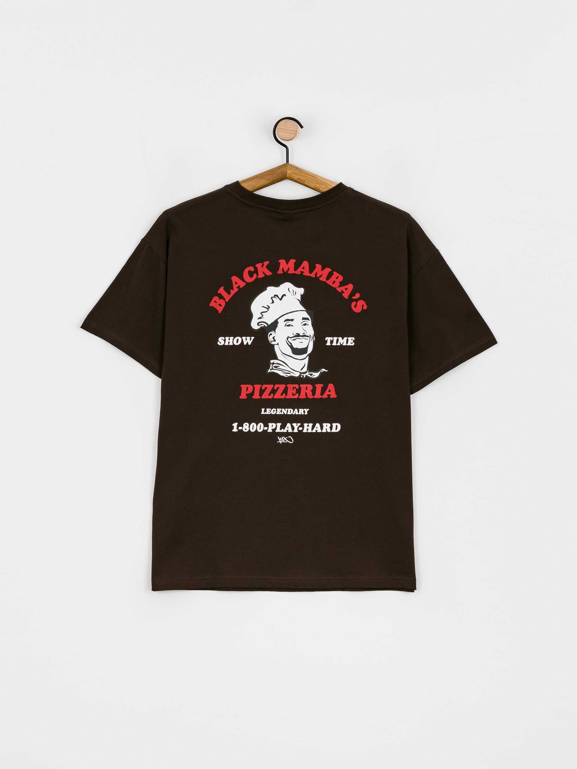T-shirt K1x Black Mambas Pizzeria (coffe bean)