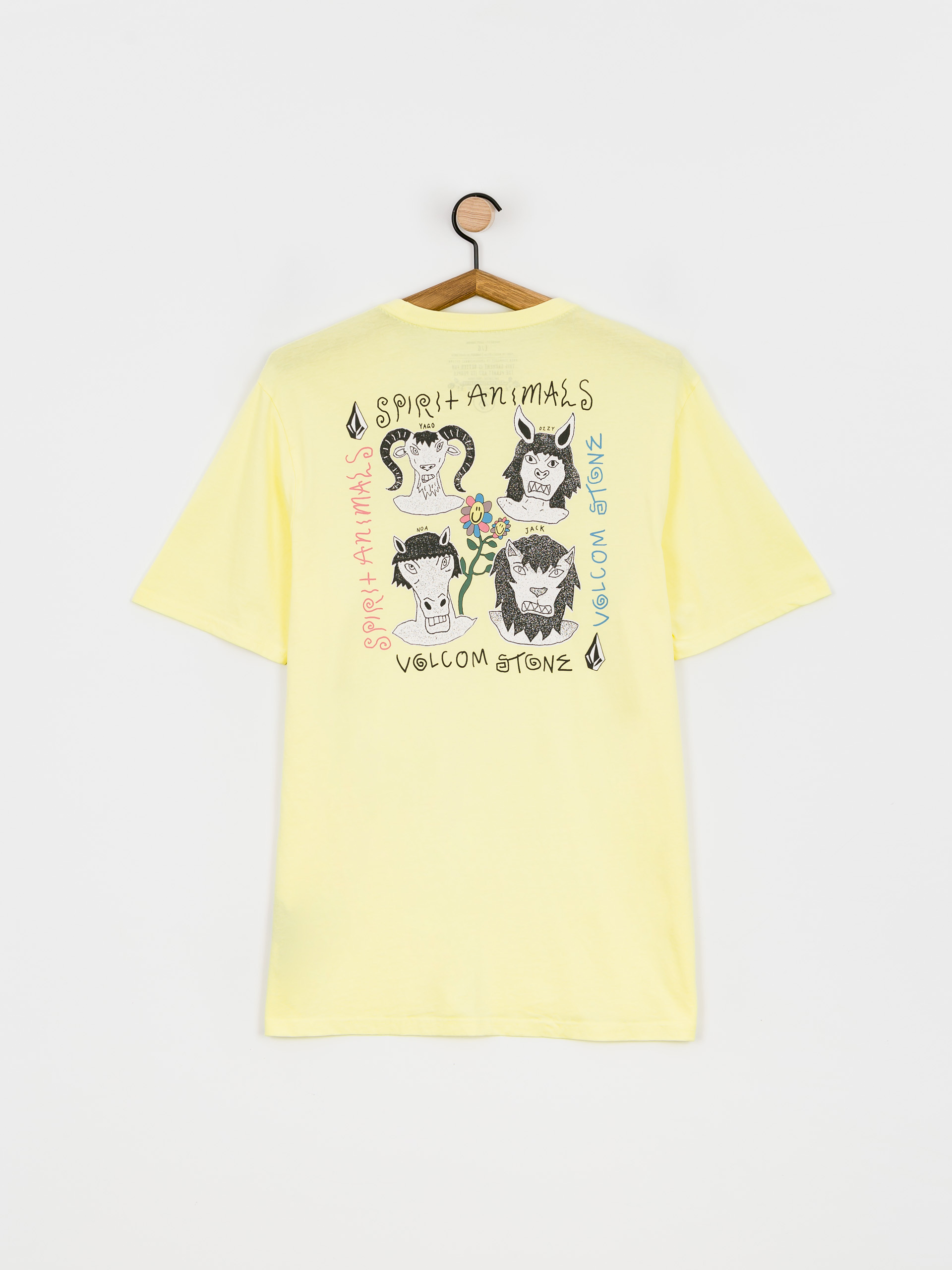 T-shirt Volcom Surf Vitals Animal (glimmer yellow)