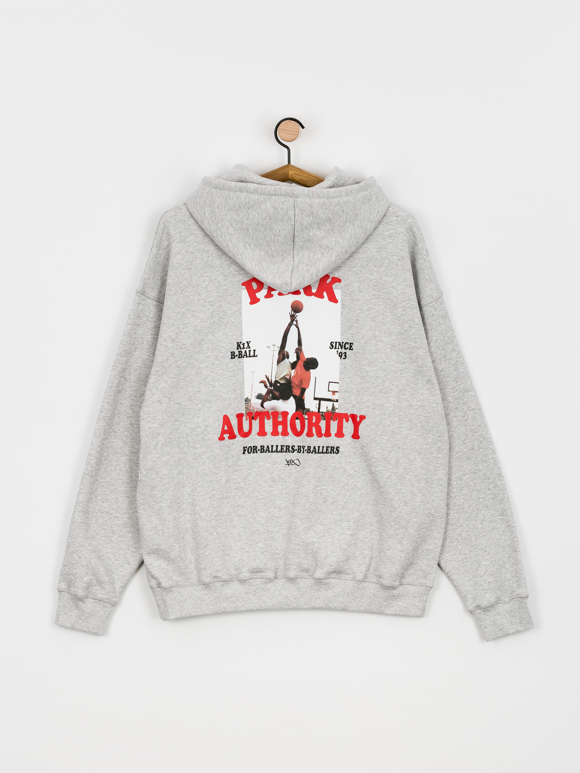 Bluza z kapturem K1x Pa Tipoff HD (light grey heather)