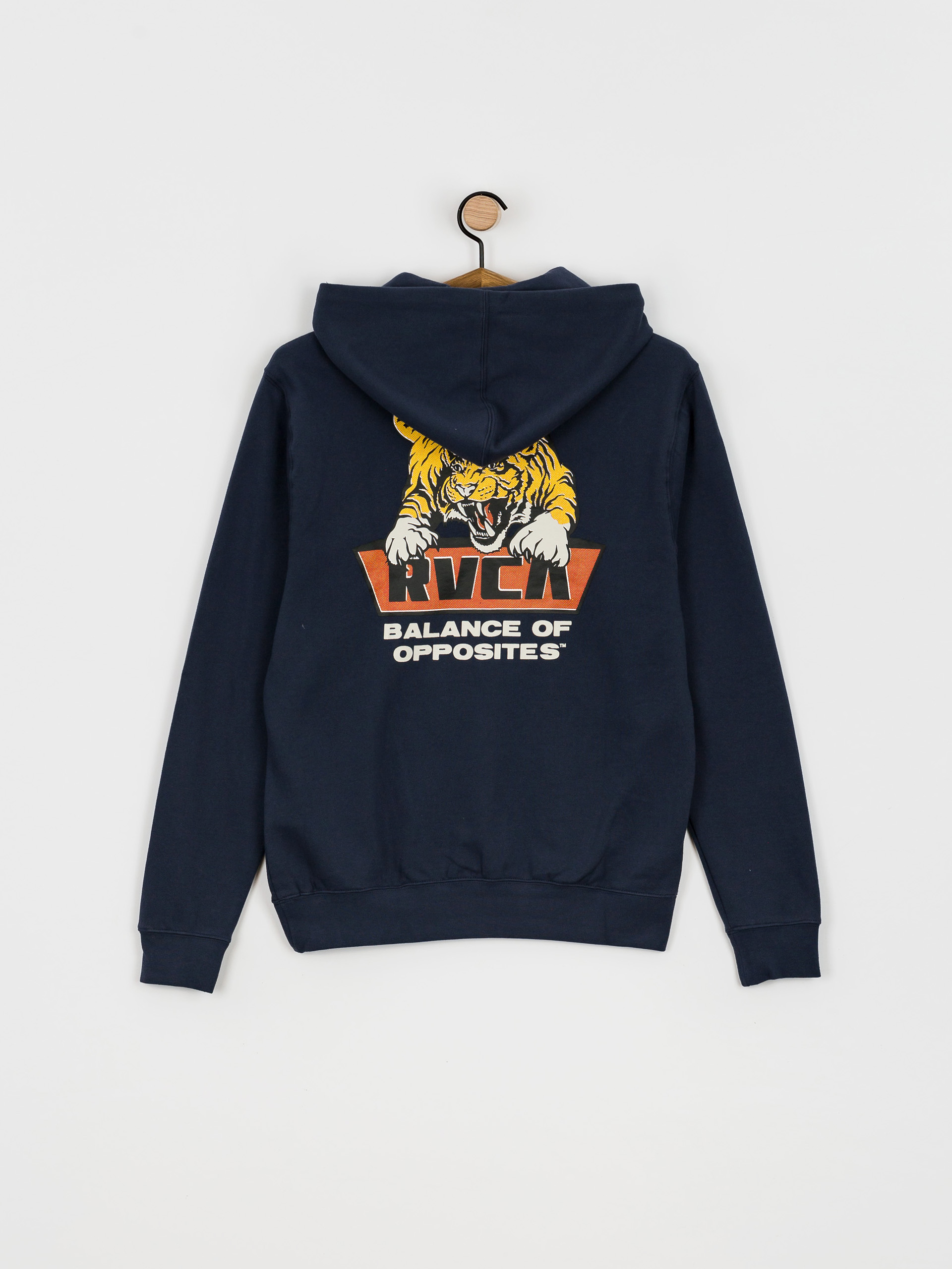 Bluza z kapturem RVCA Clawed HD (moody blue)