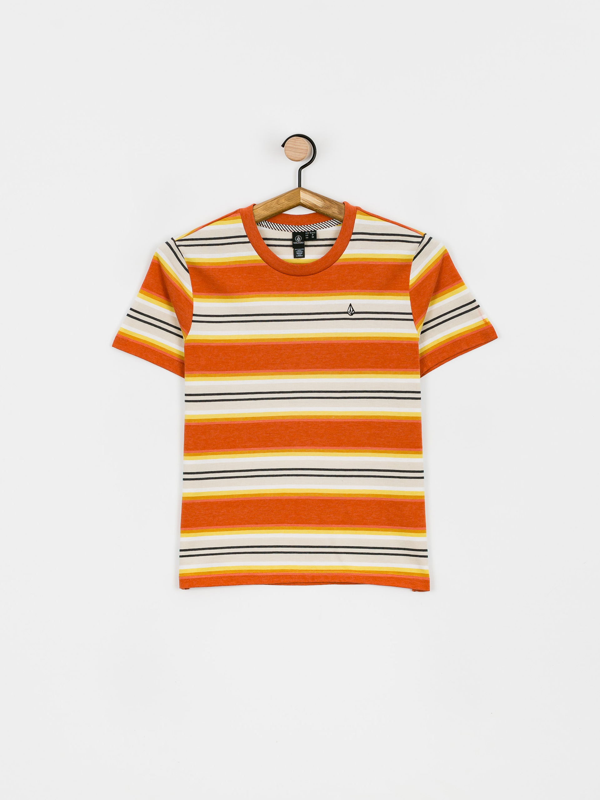 T-shirt Volcom Site Linez Wmn (rust)