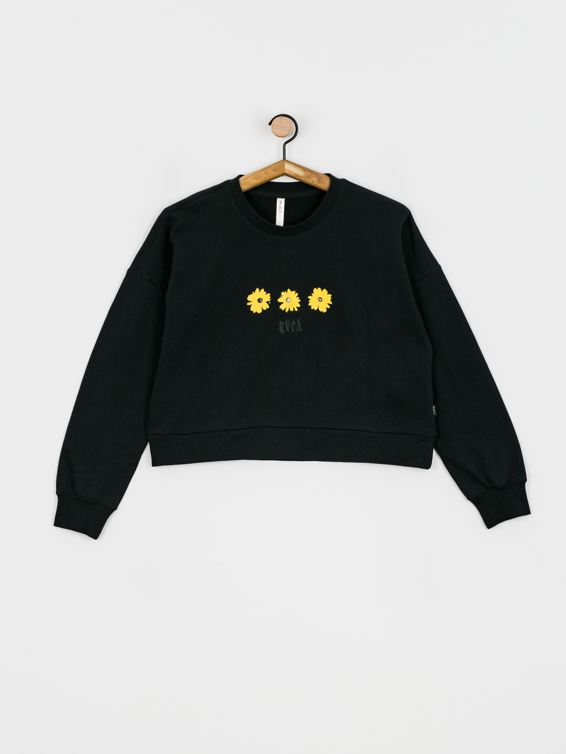 Bluza z kapturem RVCA Wildflower HD Wmn (true black)
