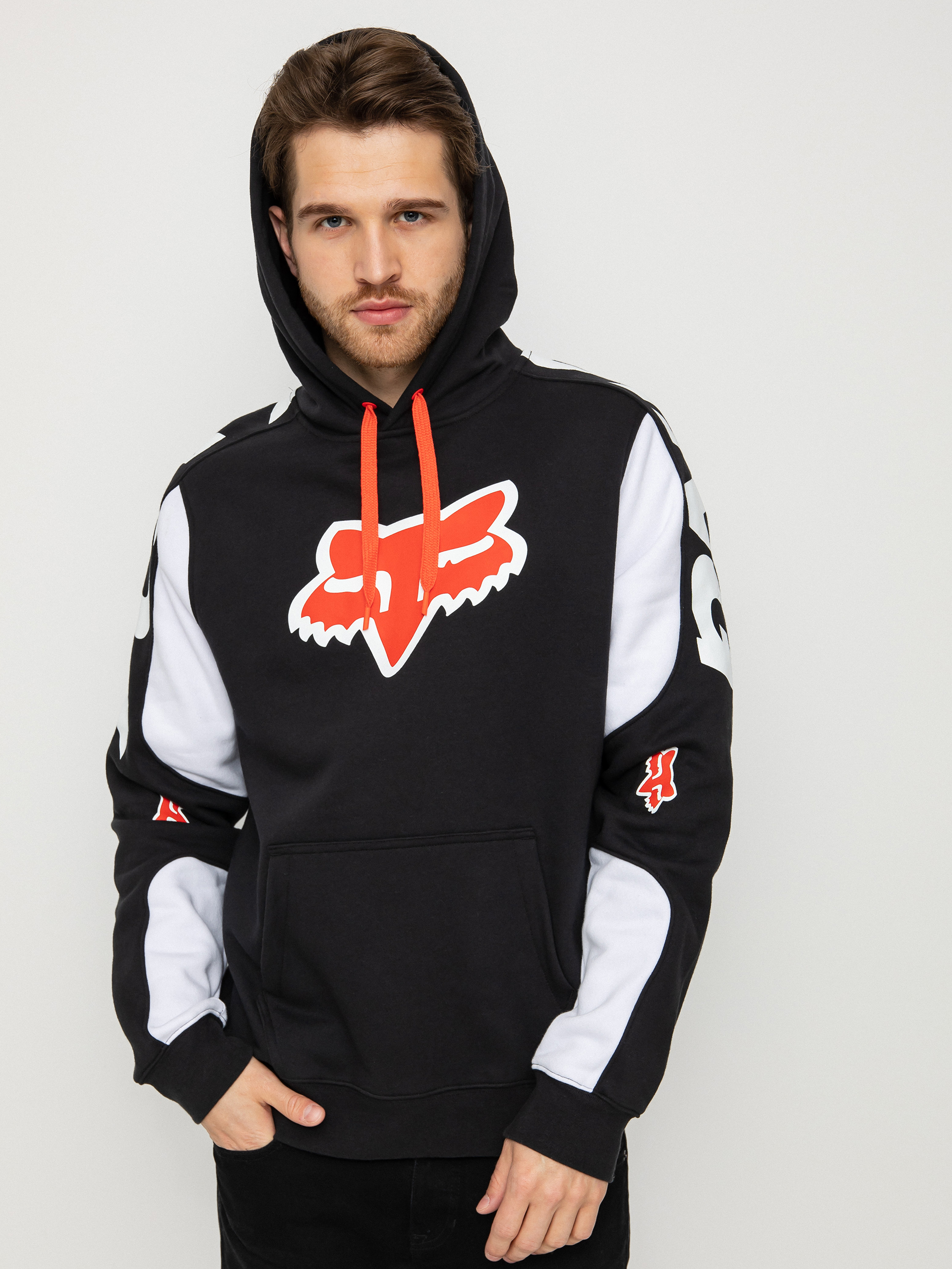 Bluza z kapturem Fox Karrera HD (blk)