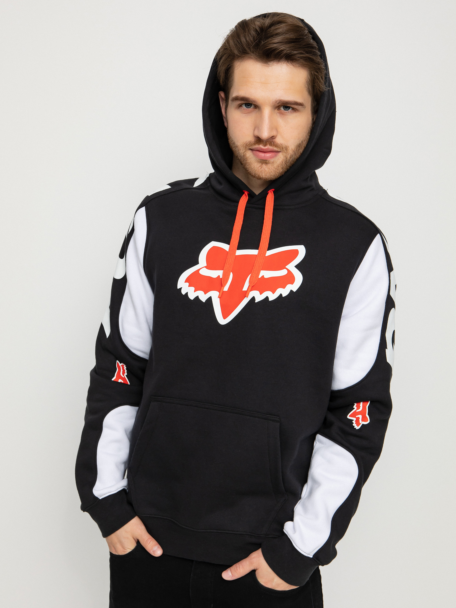 Bluza z kapturem Fox Karrera HD (blk)