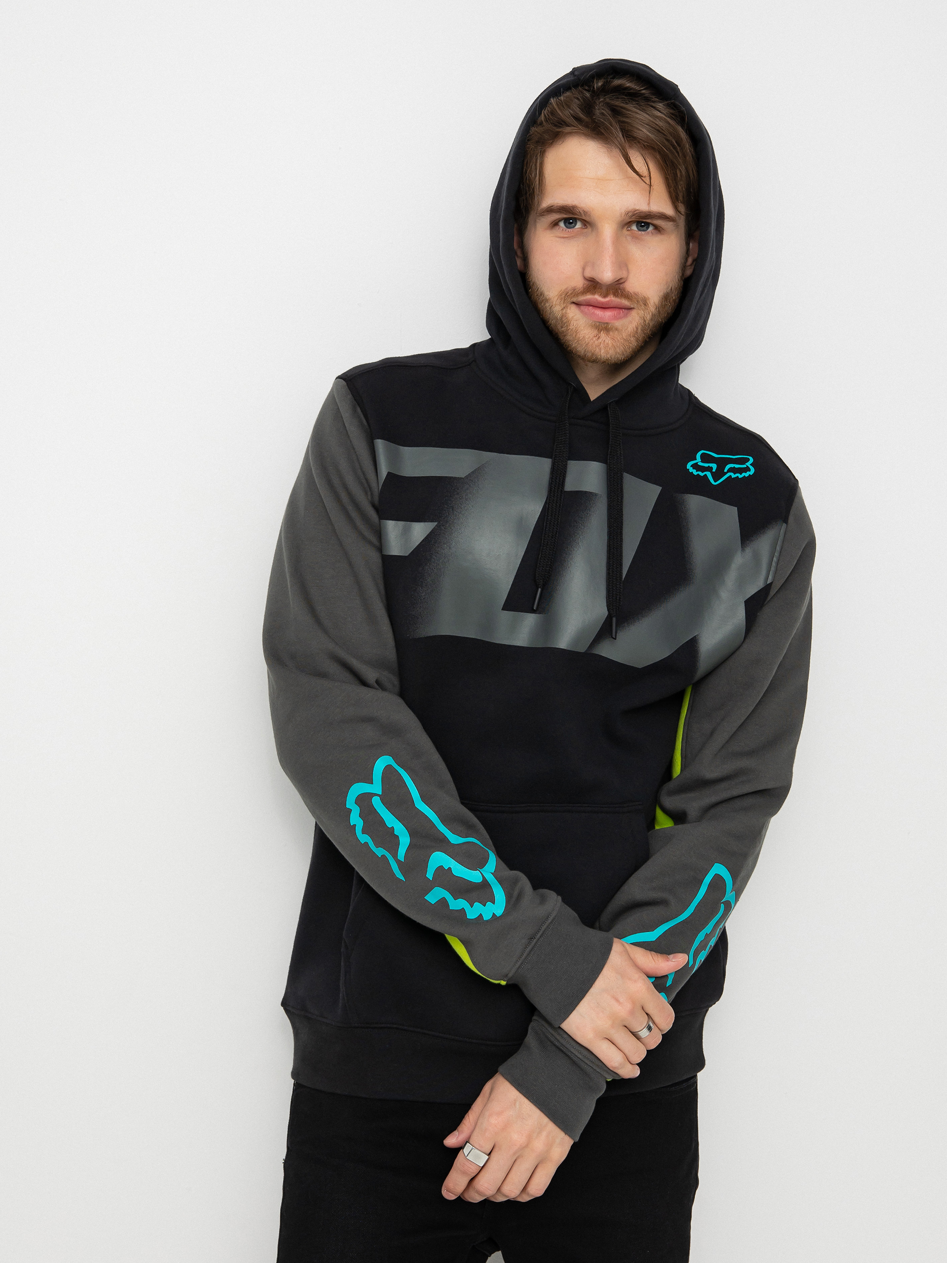Bluza z kapturem Fox Rkane HD (blk)