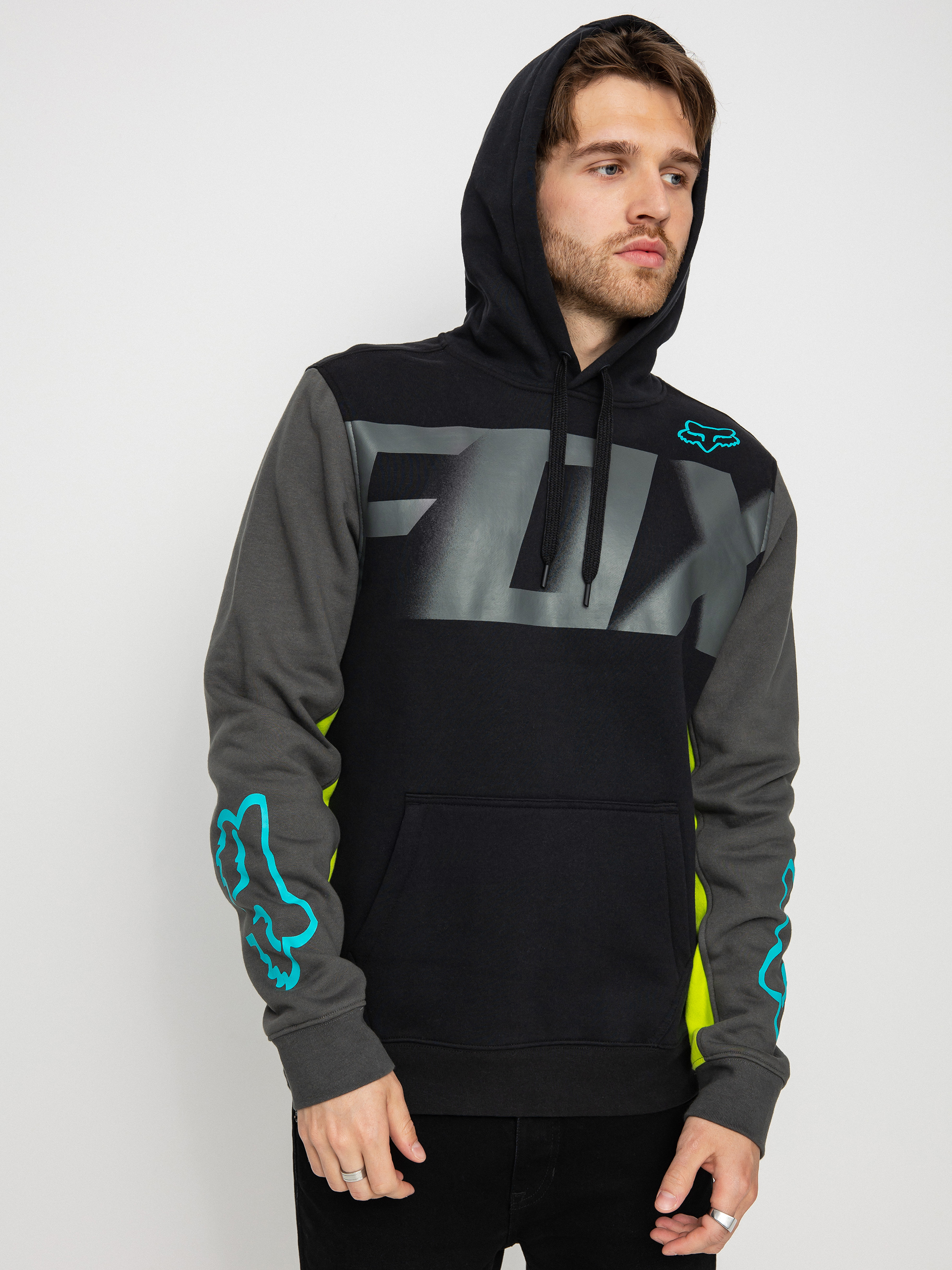 Bluza z kapturem Fox Rkane HD (blk)