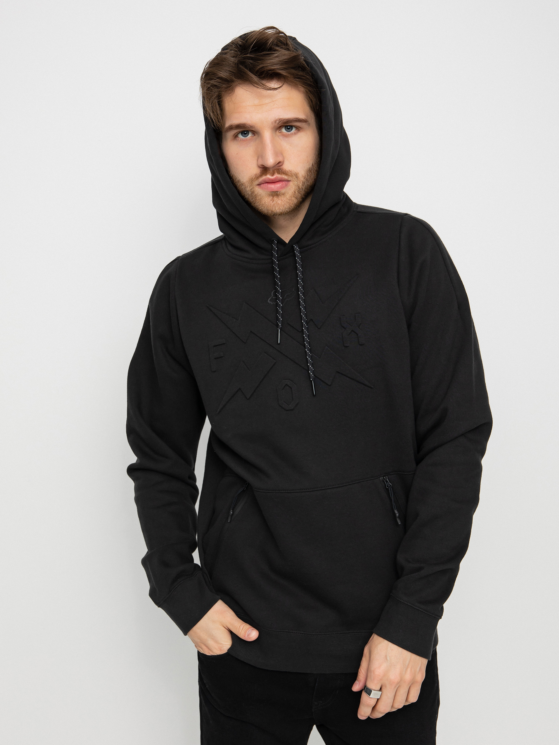 Bluza z kapturem Fox Calibrated Dwr HD (blk)