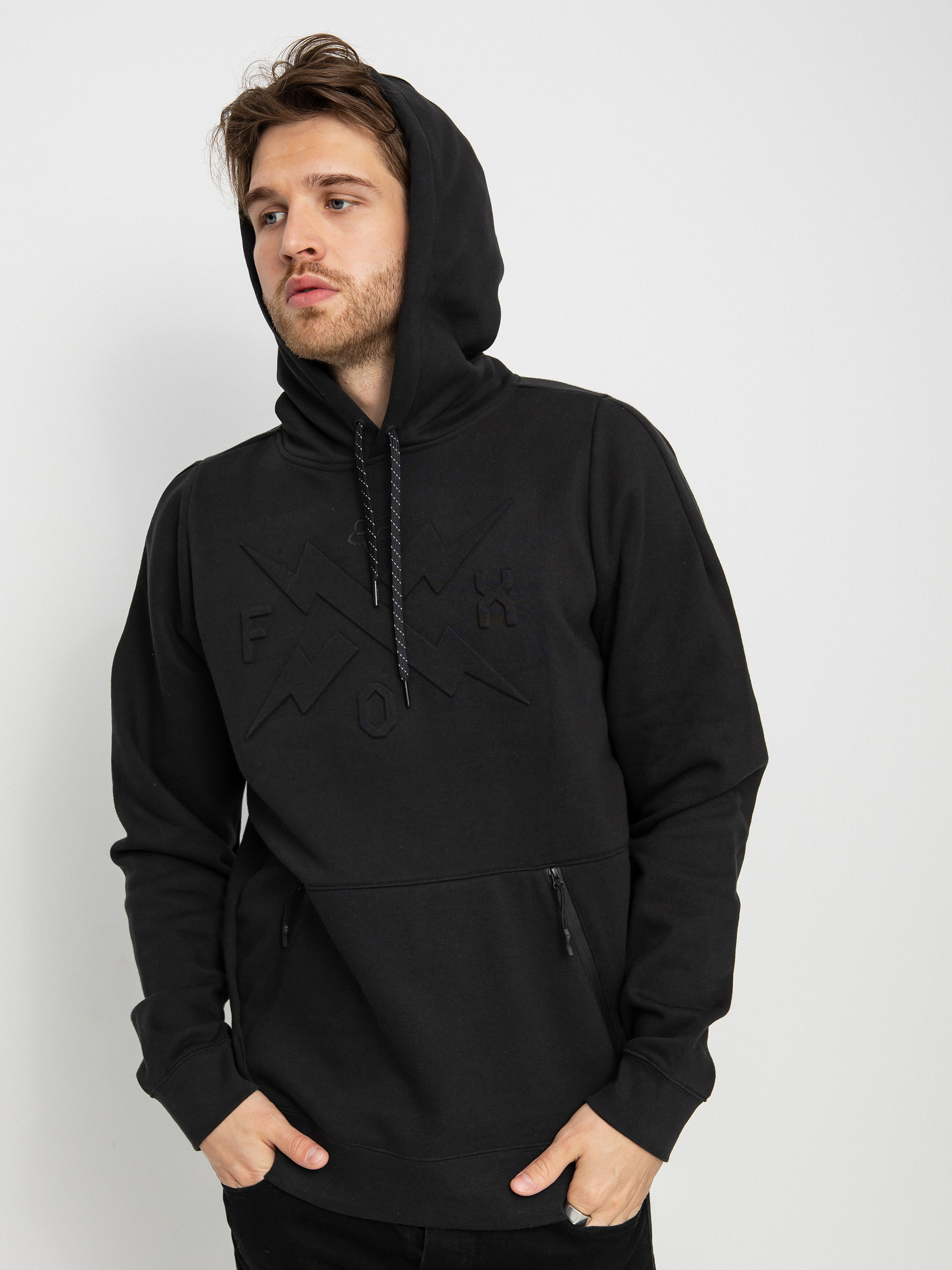 Bluza z kapturem Fox Calibrated Dwr HD (blk)