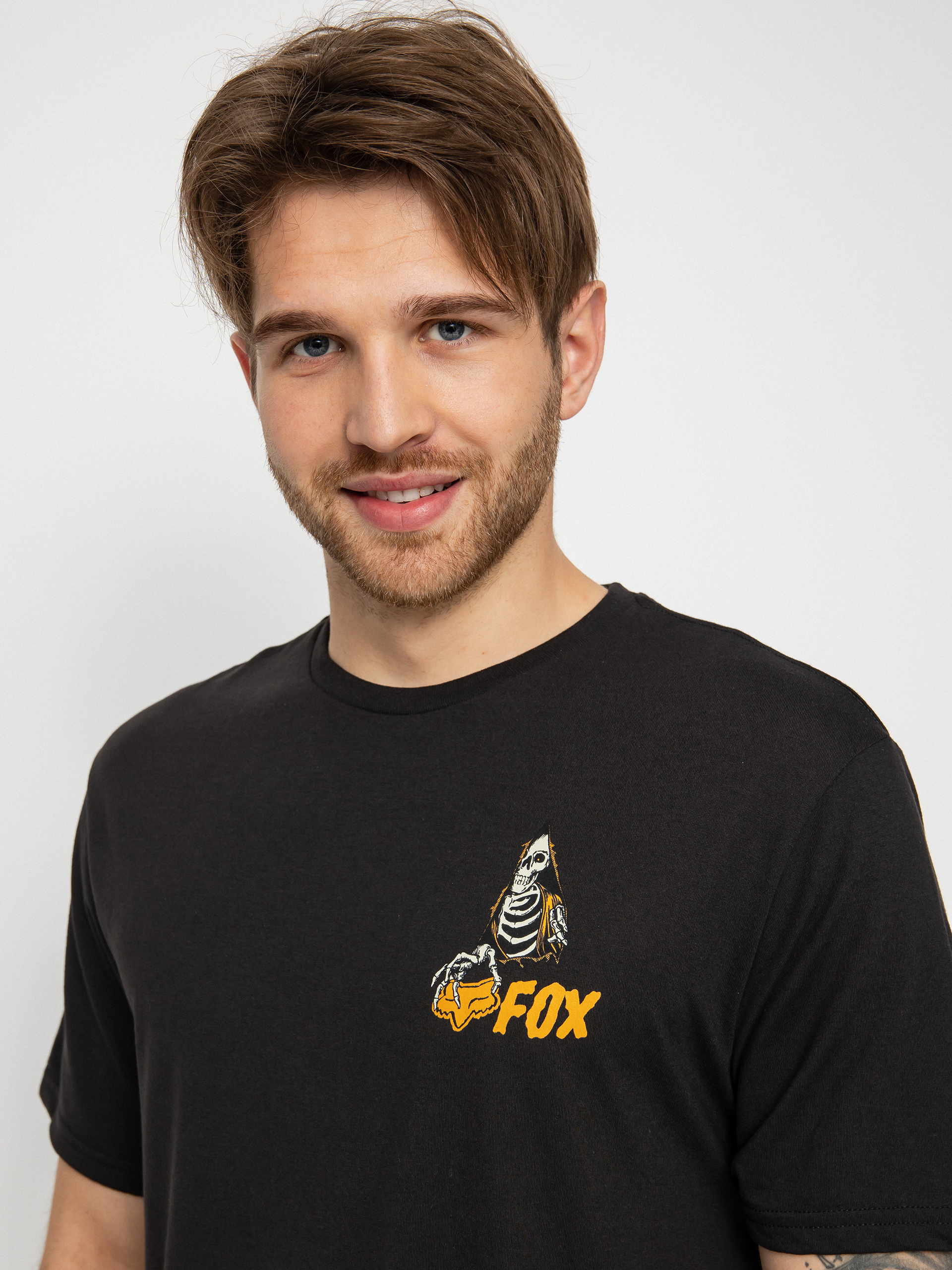 T-shirt Fox In Sequence (blk)