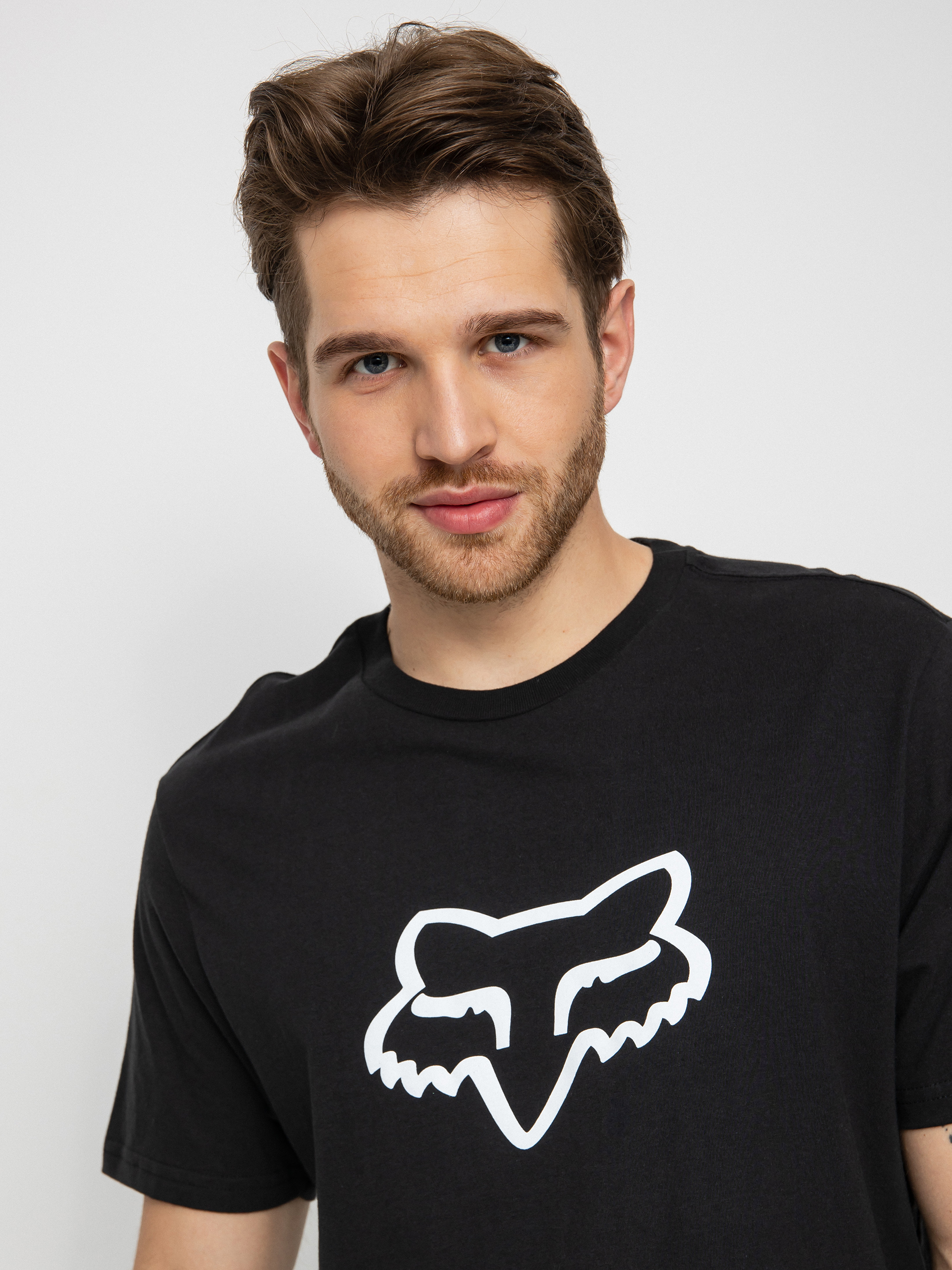 T-shirt Fox Legacy Fox Head (blk/wht)