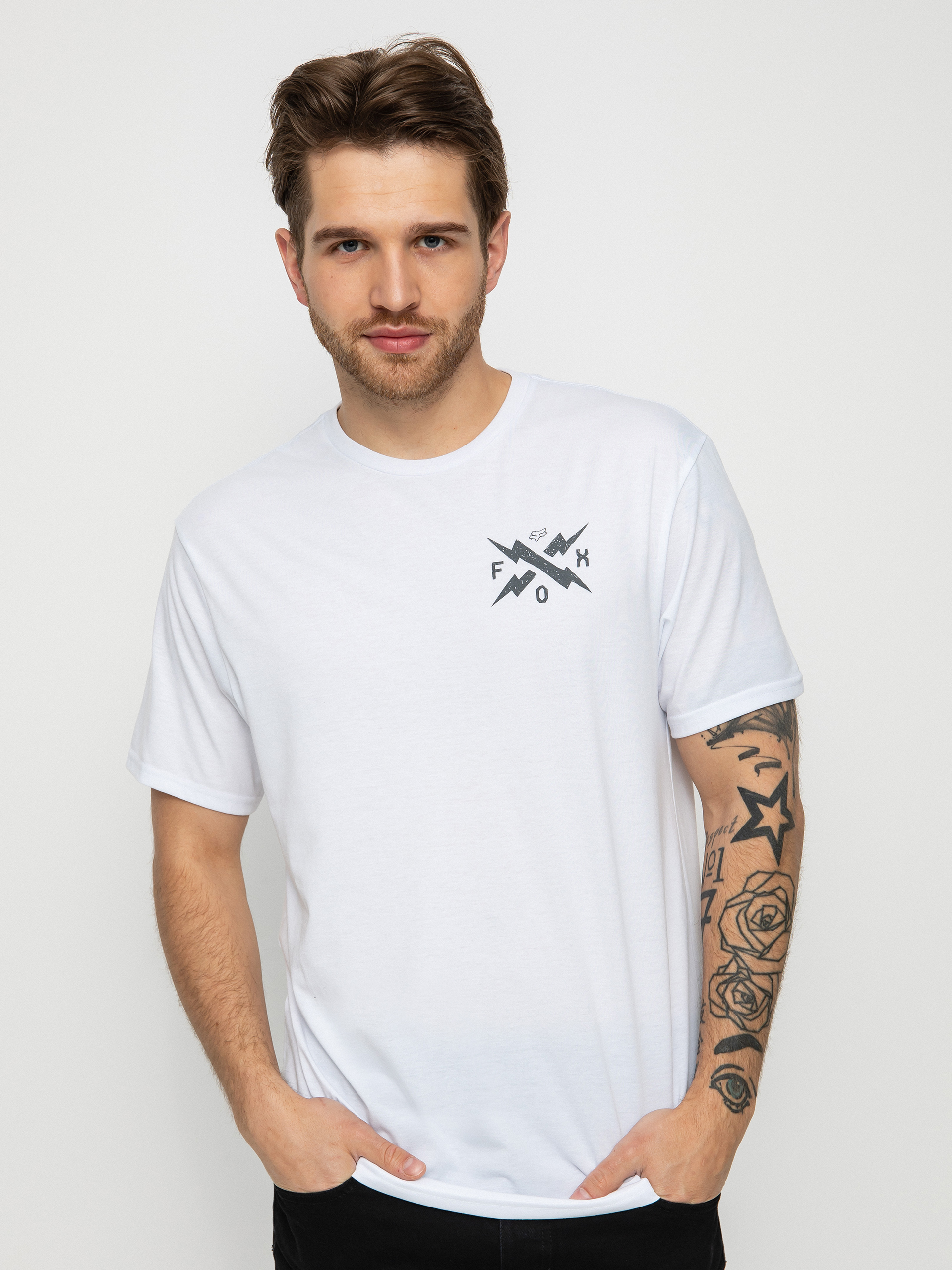 T-shirt Fox Calibrated (opt wht)