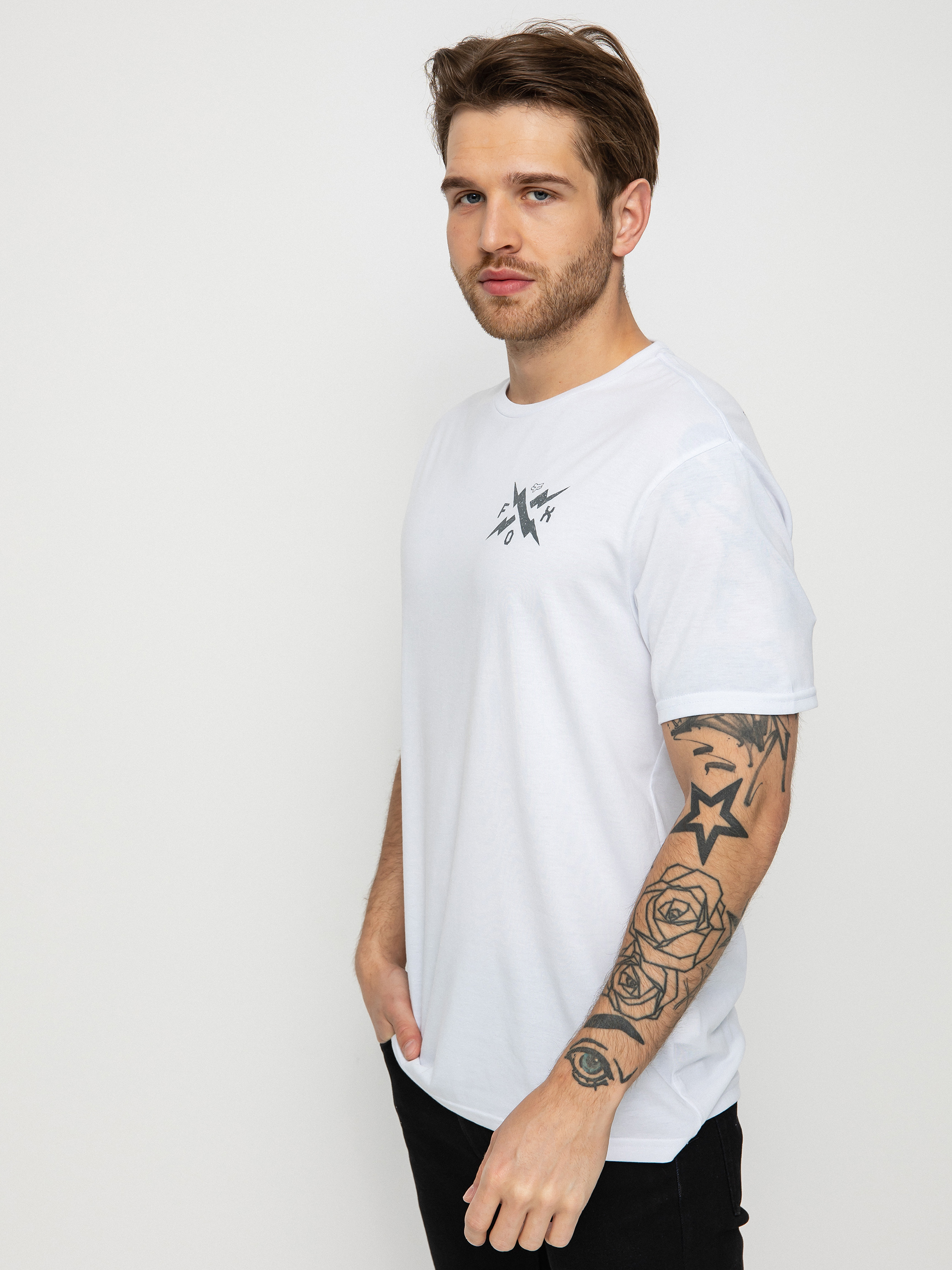 T-shirt Fox Calibrated (opt wht)