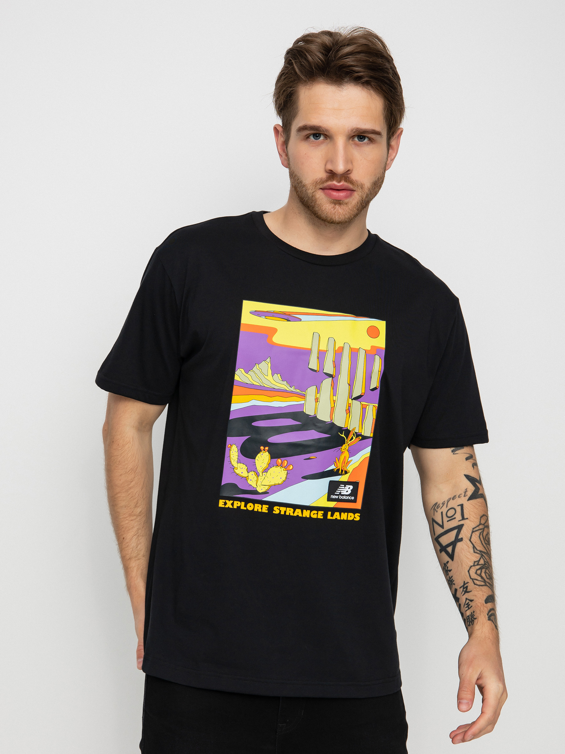 T-shirt New Balance All Terrain Graphic (black)