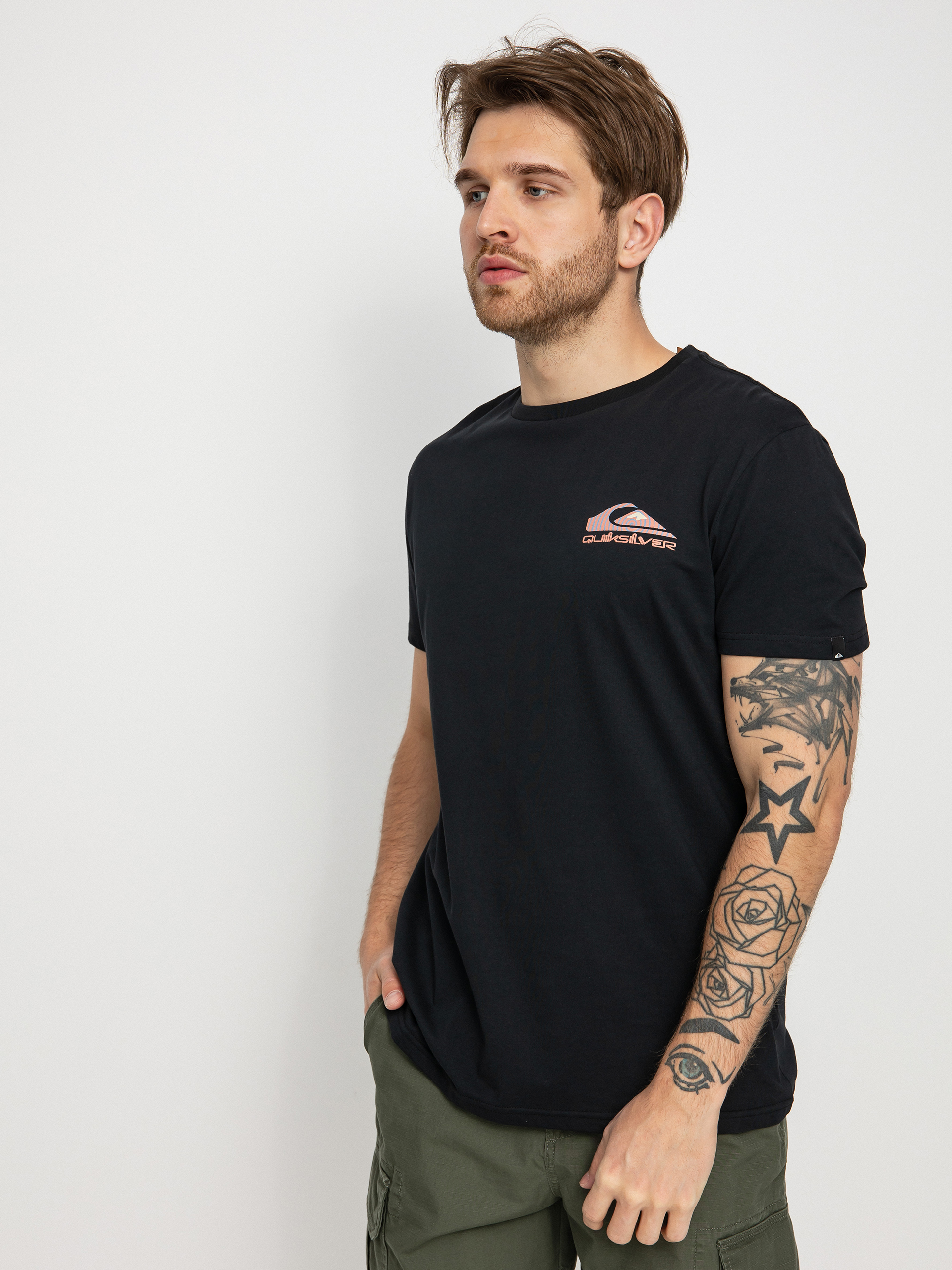 T-shirt Quiksilver Wary Eye (black)