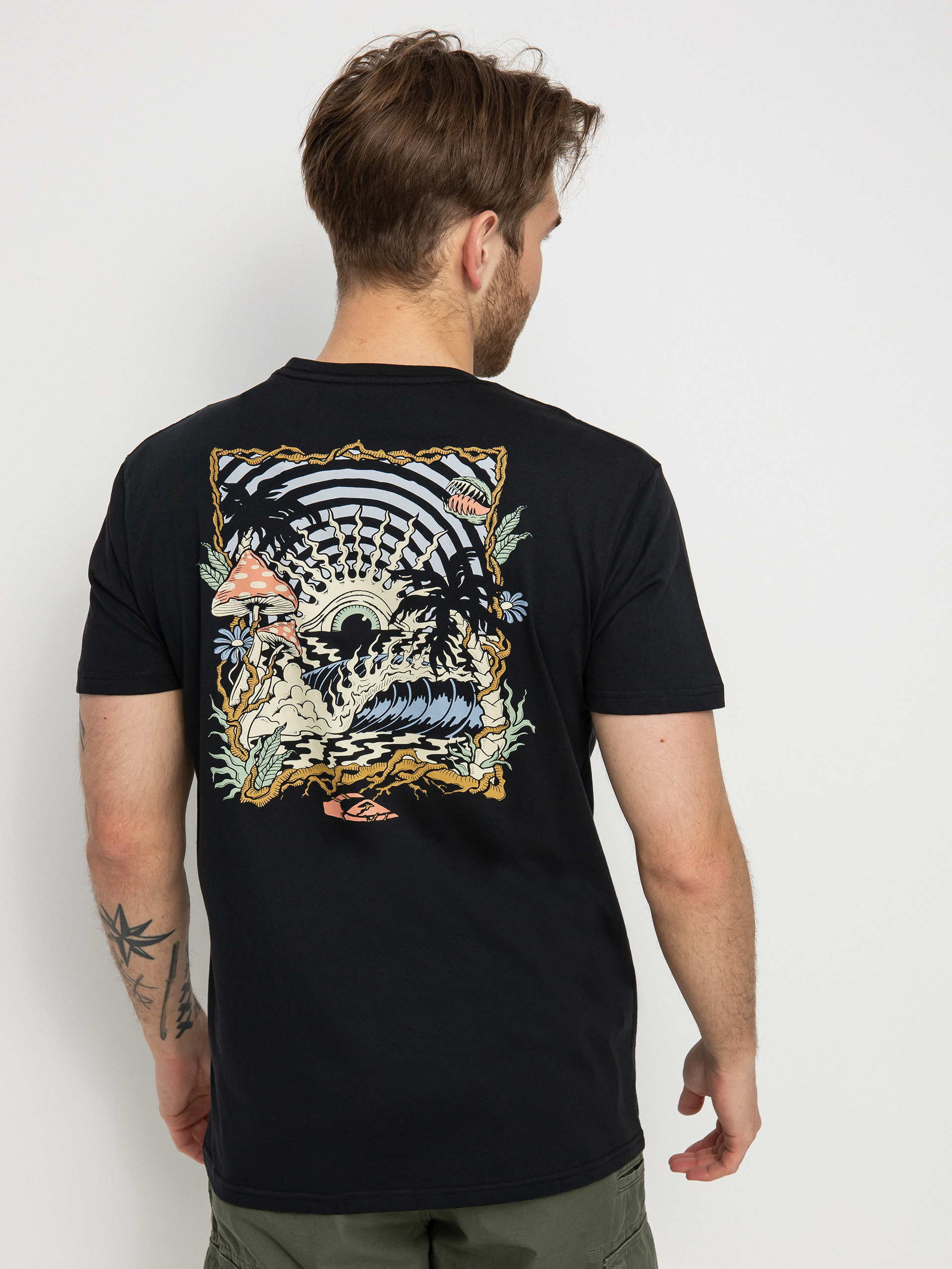 T-shirt Quiksilver Wary Eye (black)