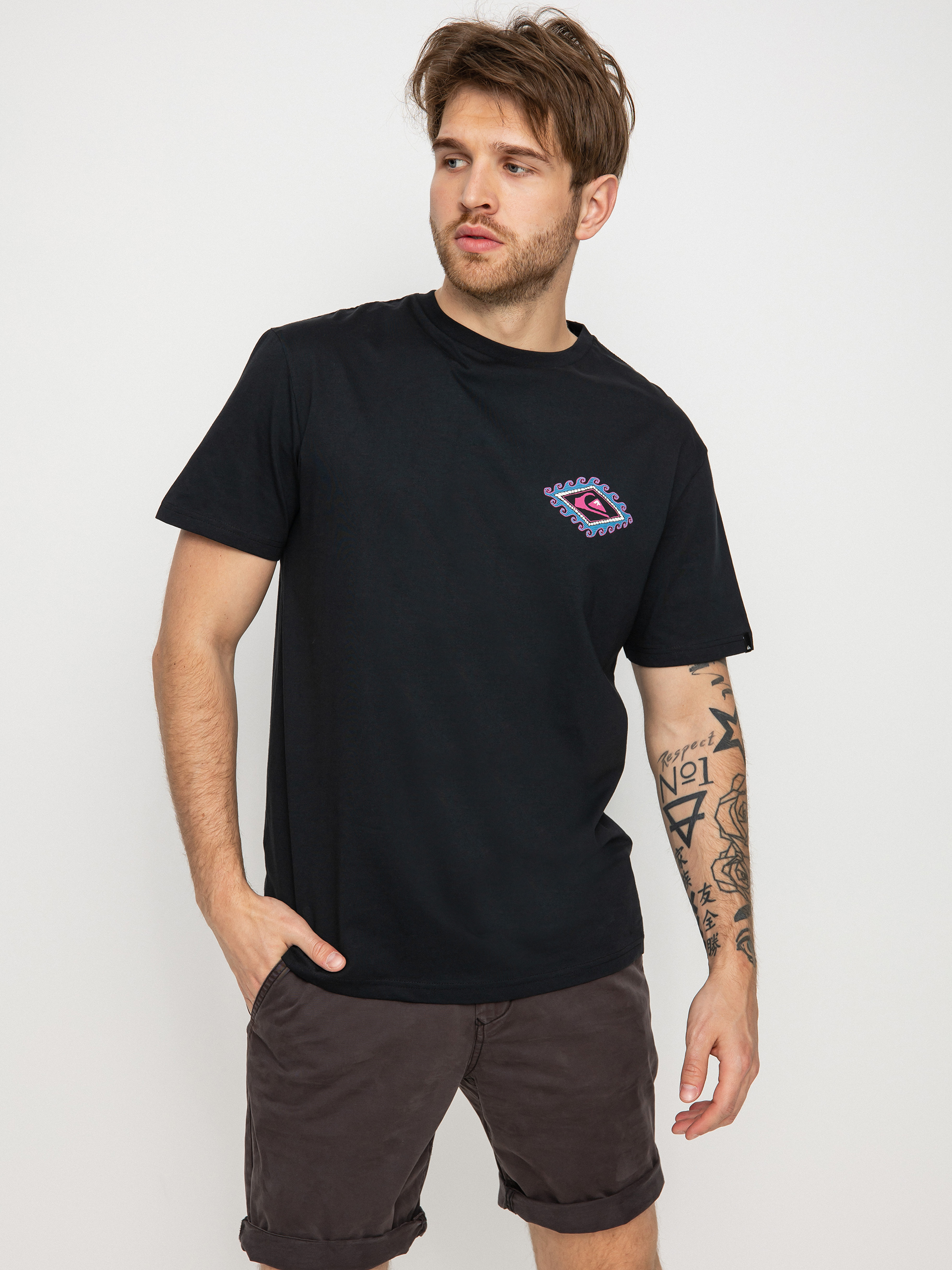 T-shirt Quiksilver Mythic Limits (black)