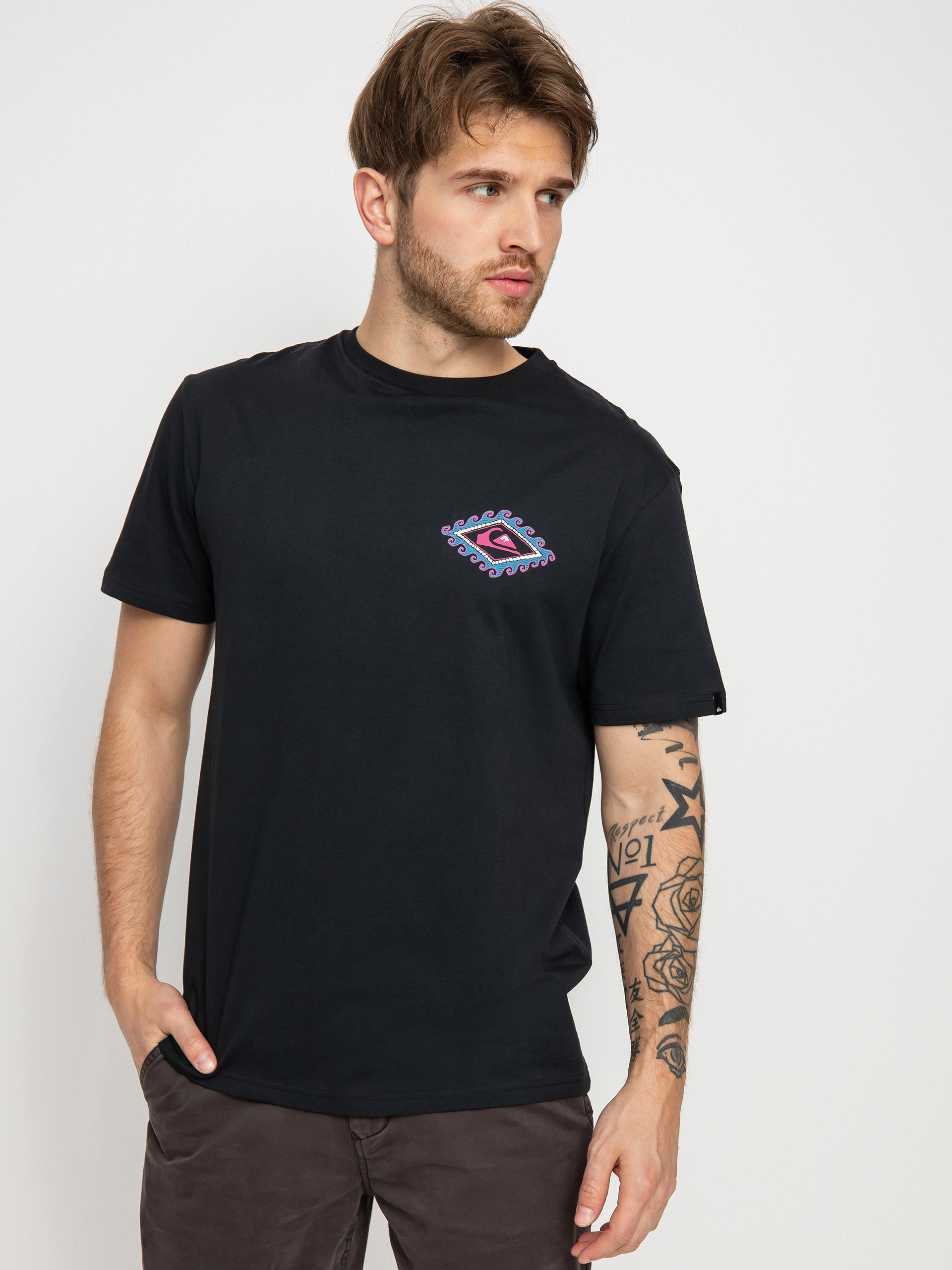 T-shirt Quiksilver Mythic Limits (black)