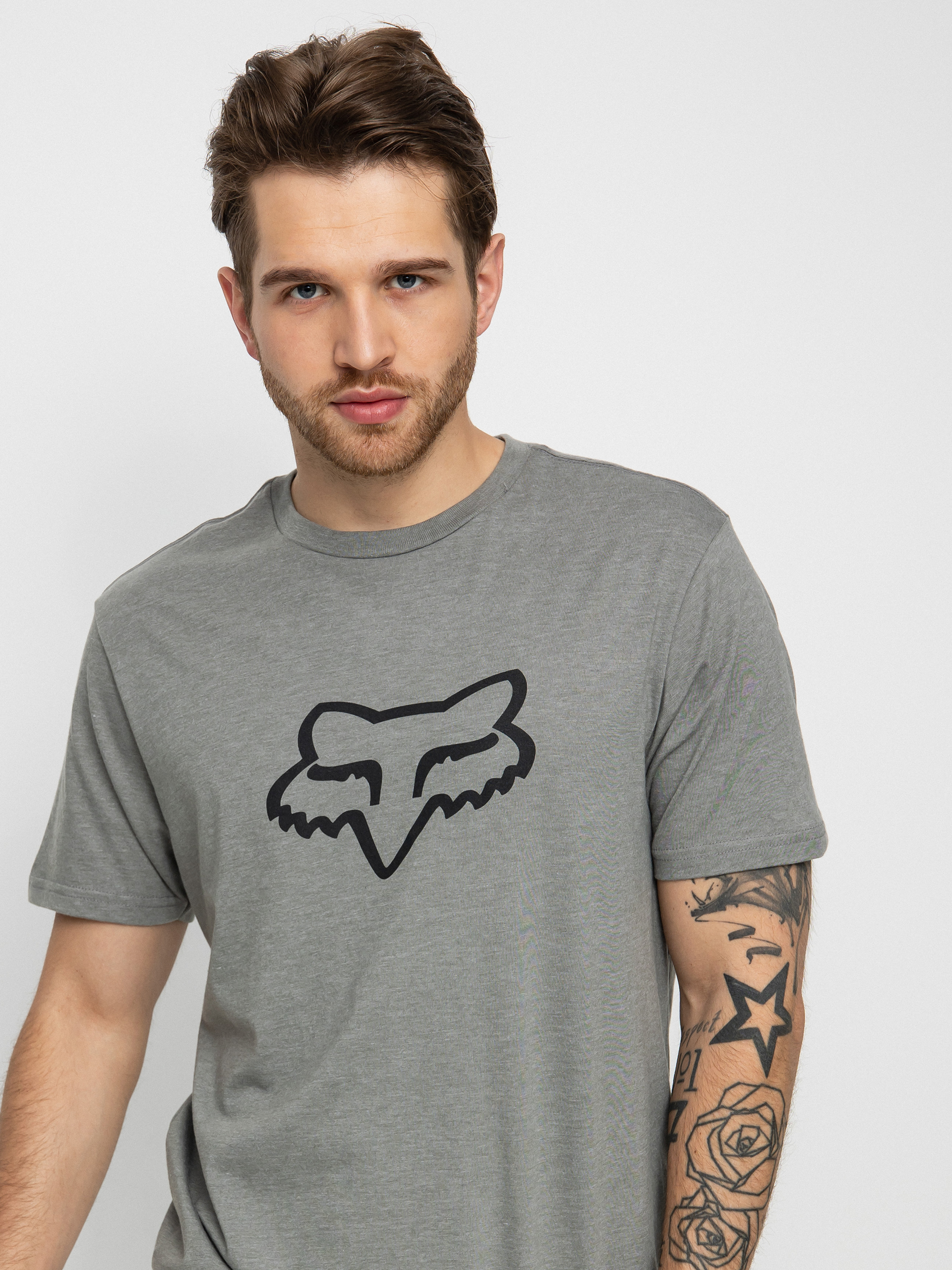 T-shirt Fox Legacy Fox Head (htr graph)
