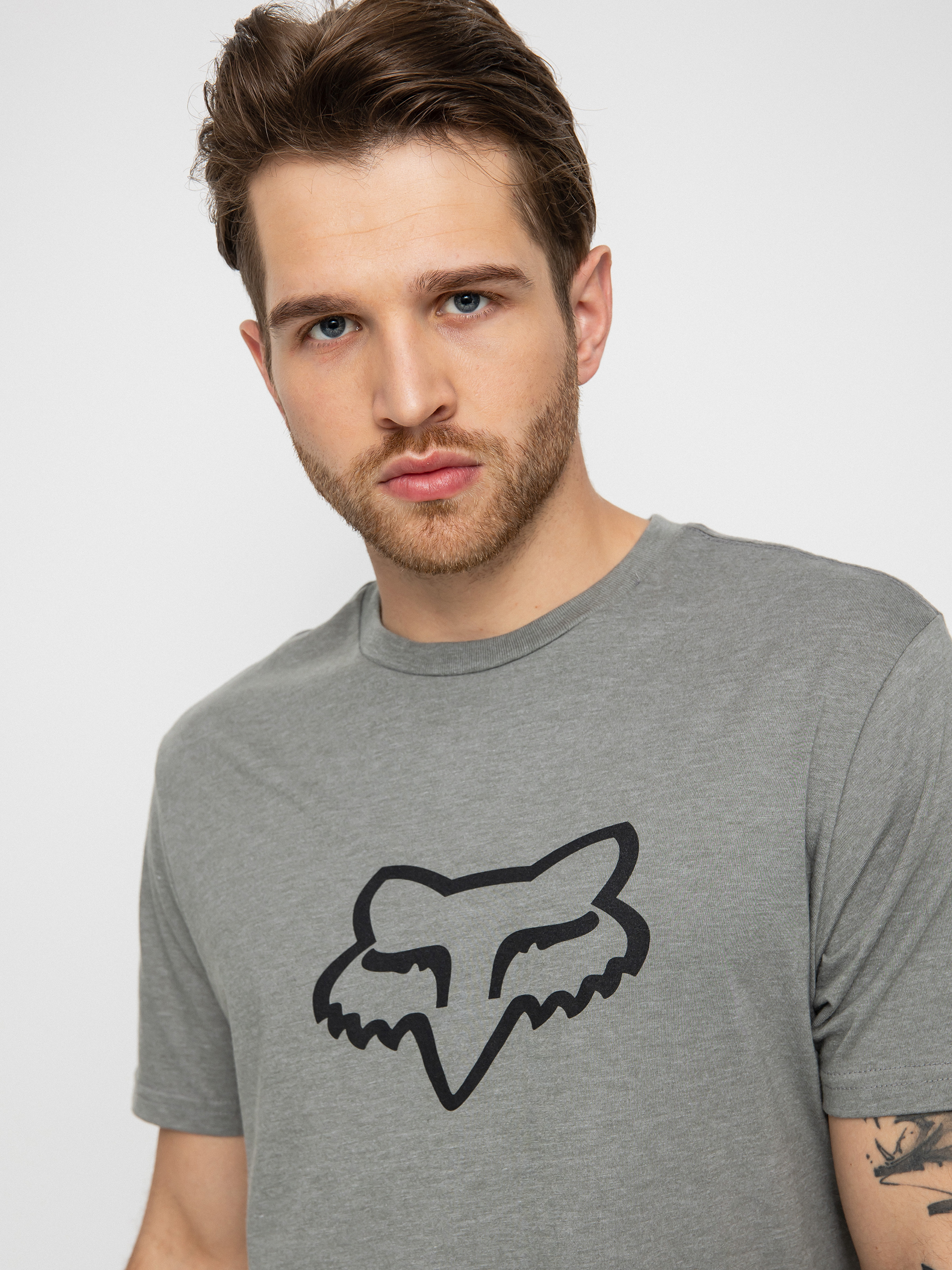 T-shirt Fox Legacy Fox Head (htr graph)