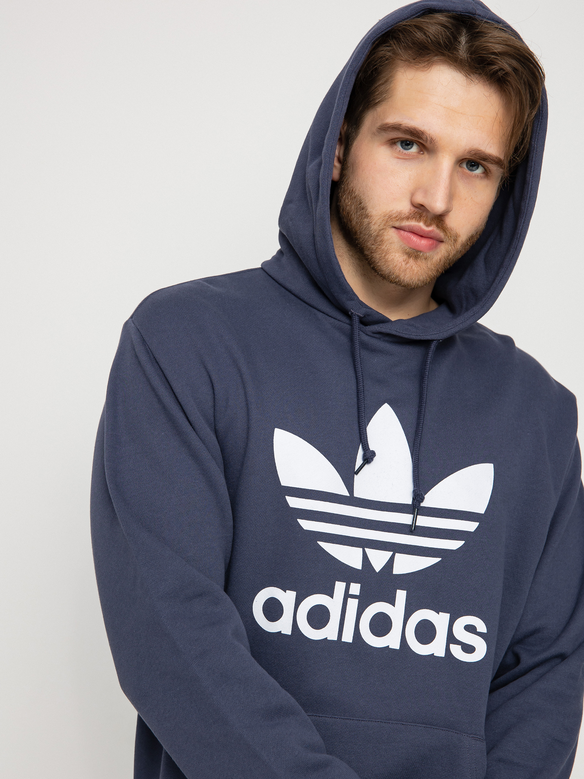 Bluza z kapturem adidas Originals Trefoil HD (shanav/white)