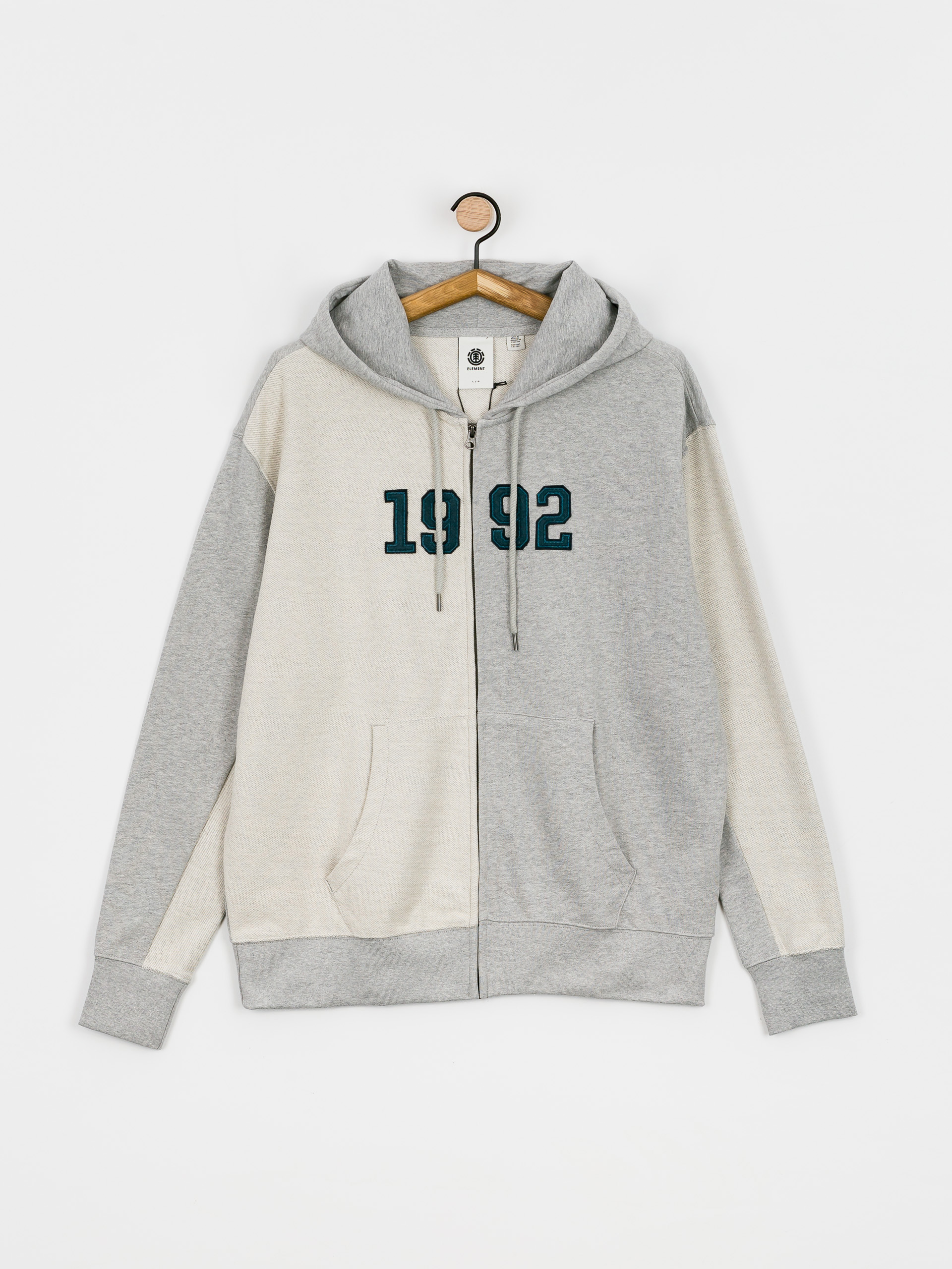 Bluza z kapturem Element Crossfield Reverse ZHD (grey heather)