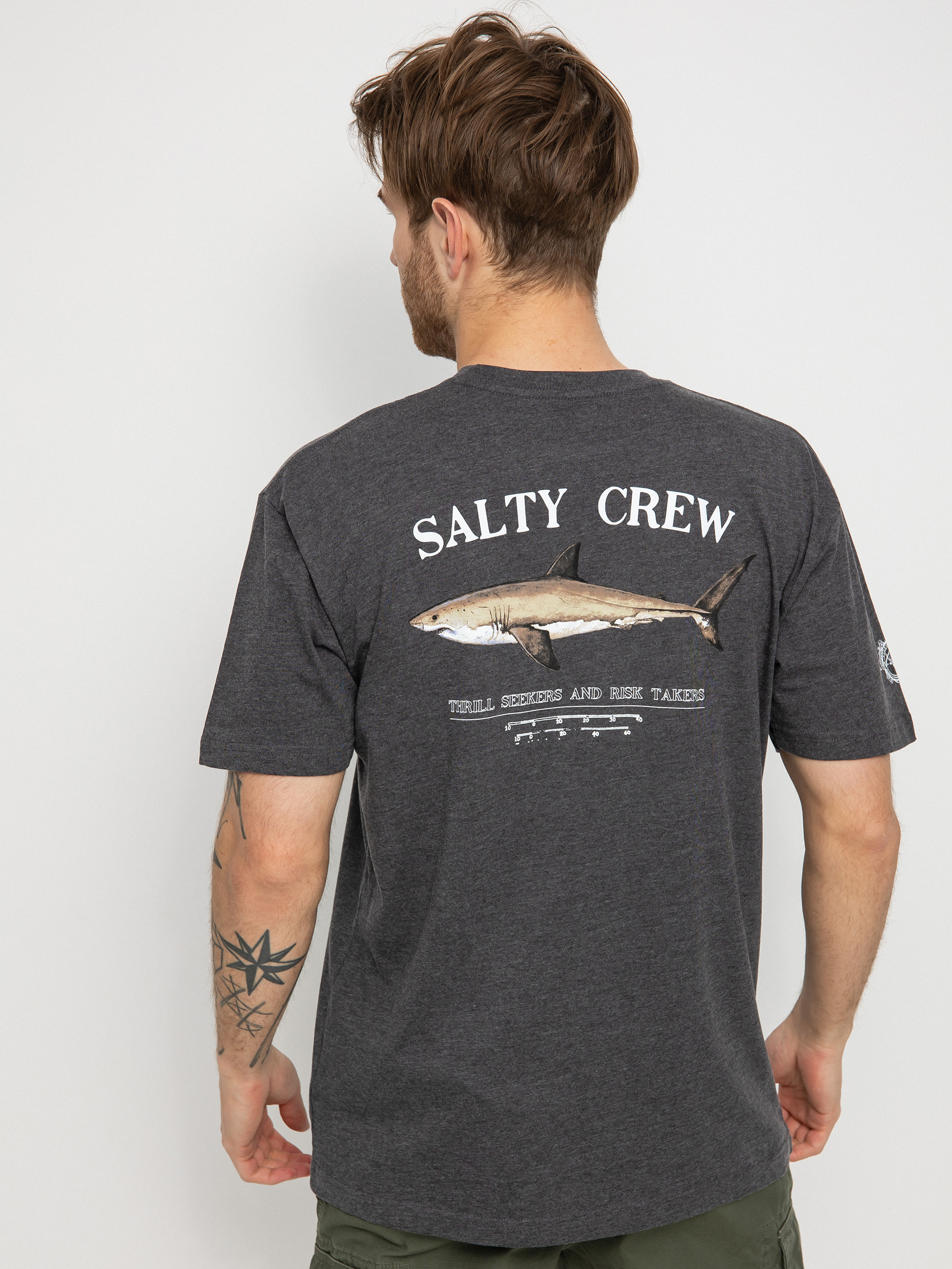 T-shirt Salty Crew Bruce (charcoal heather)