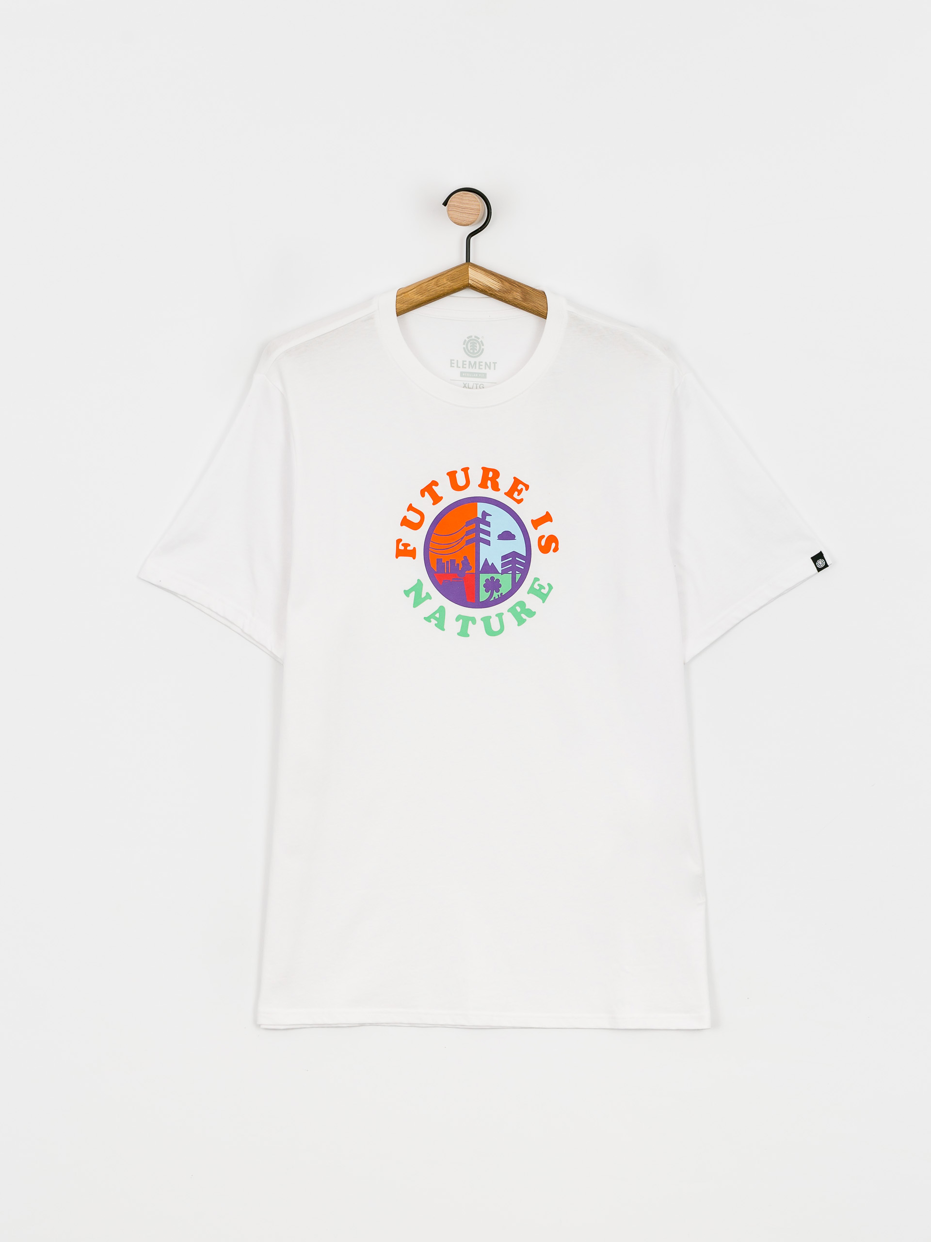 T-shirt Element Future Land (optic white)