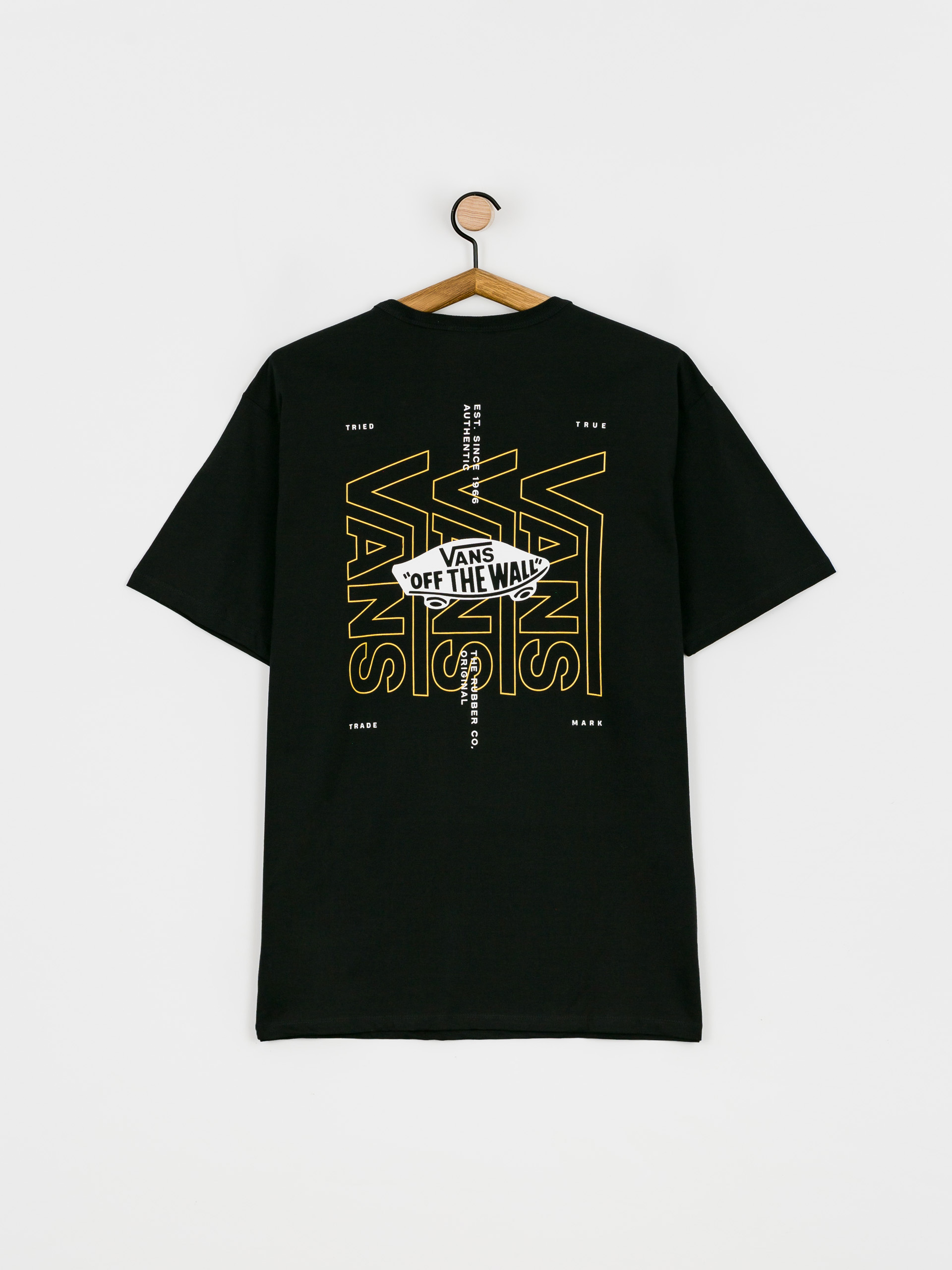 T-shirt Vans Off The Wall Logo Back (black)