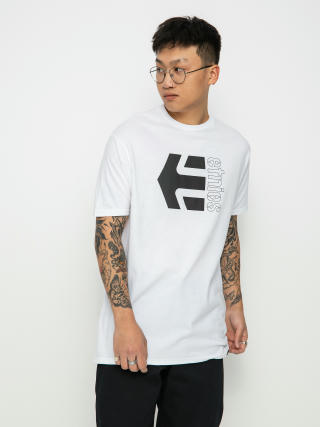 T-shirt Etnies Corp Combo (white/black)